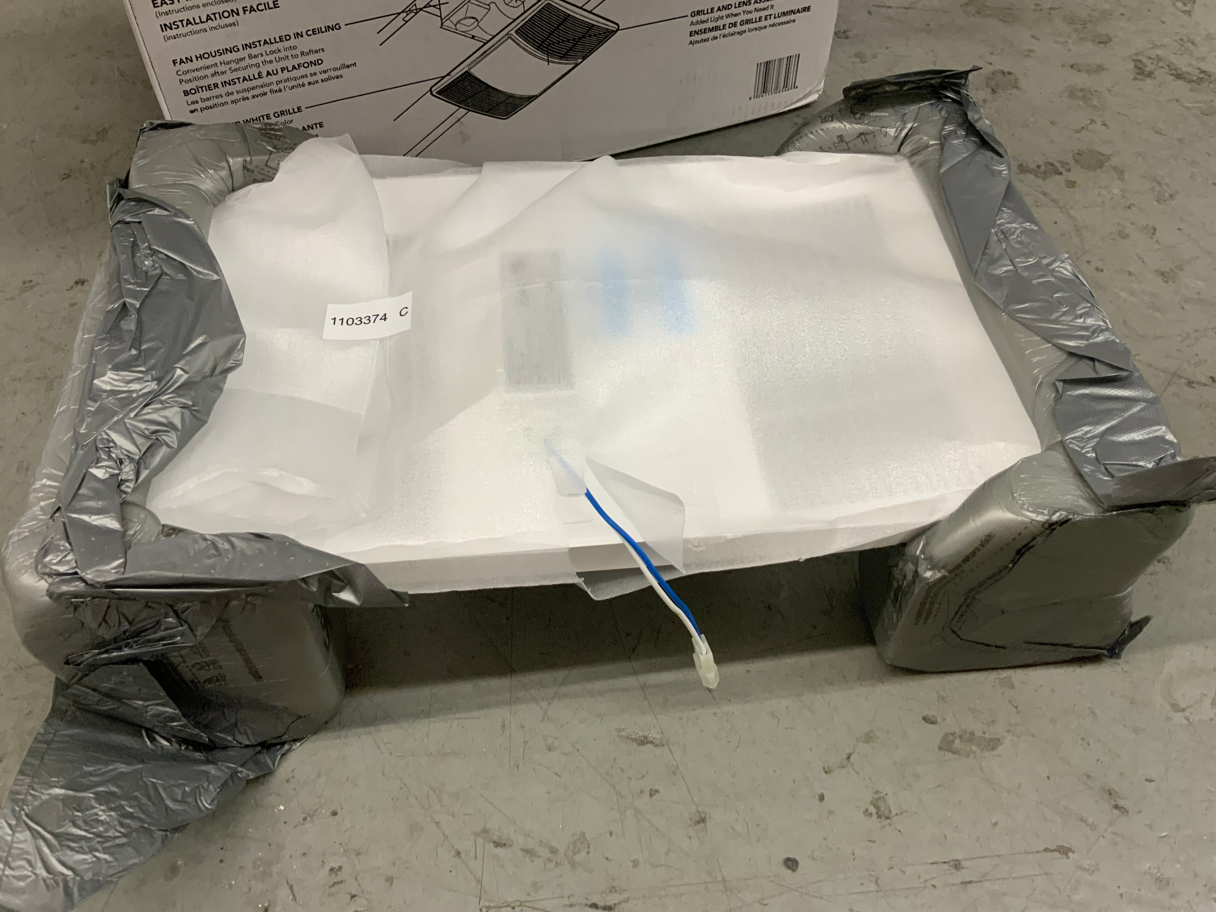 Broan-NuTone BHFLED110 PowerHeat Bathroom Exhaust Fan
