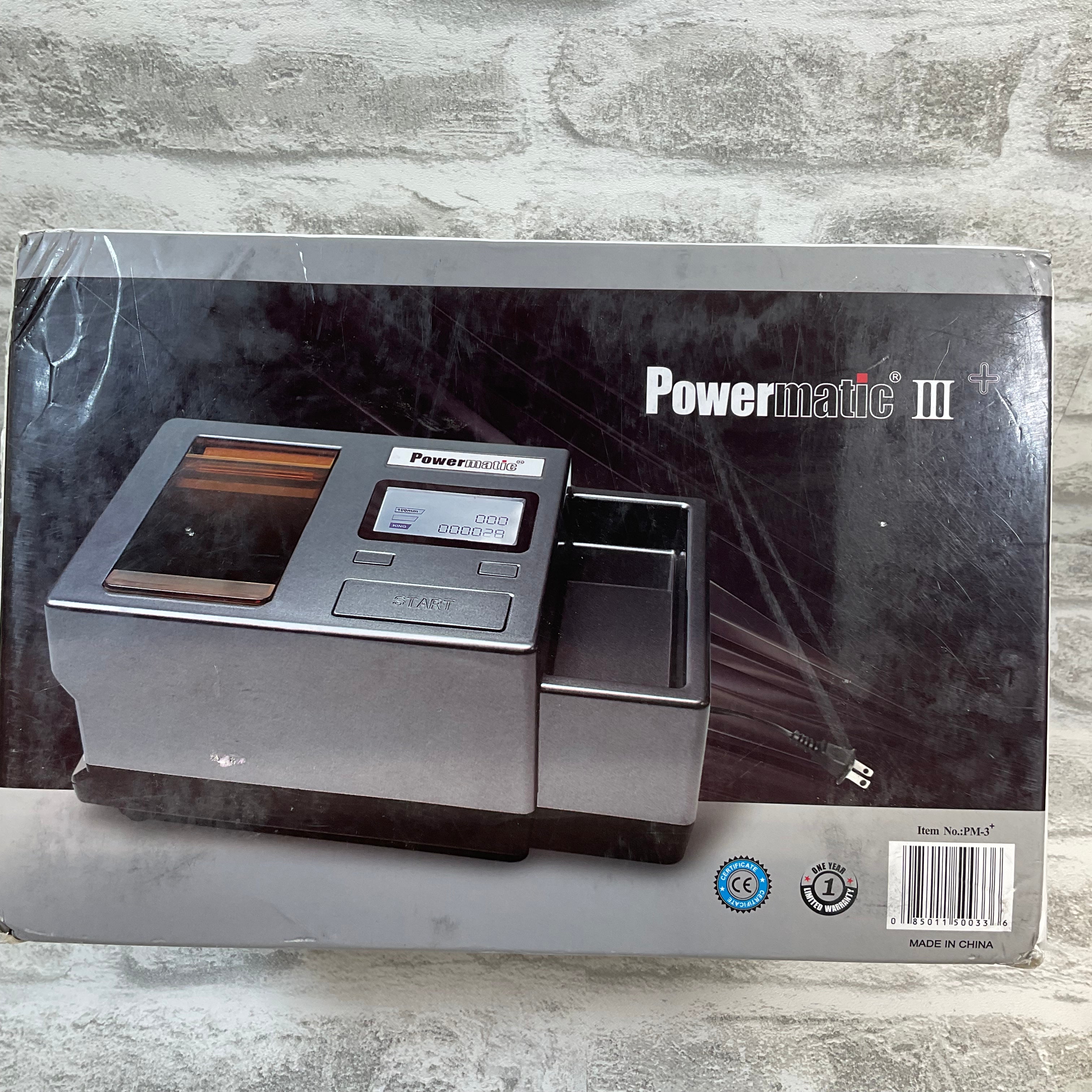 Powermatic III+ Cigarette Machine