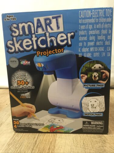  smART Sketcher SSP213 Learn To Draw, Blue/White : Toys