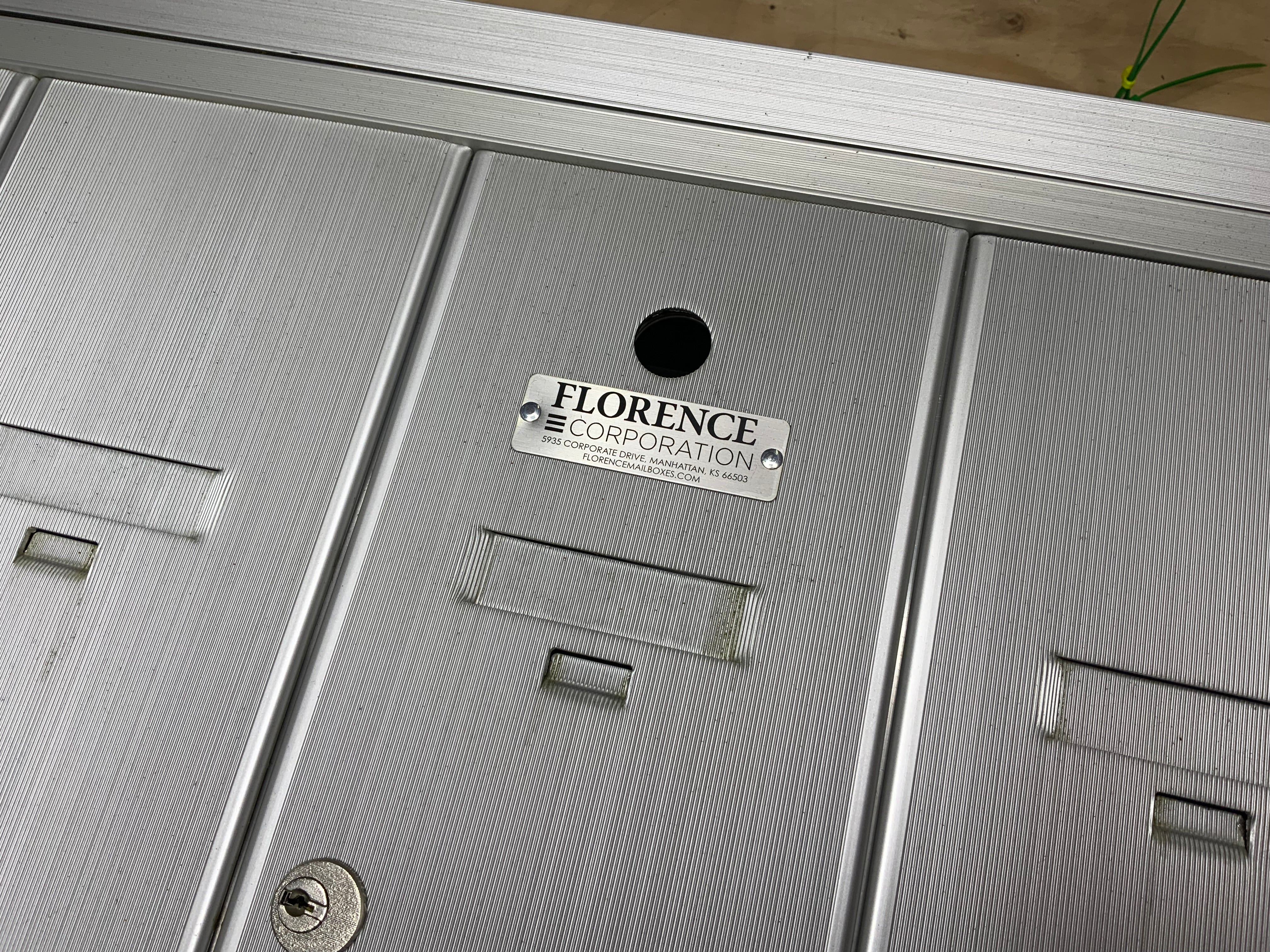 AF Florence Vertical Recessed Mount 5 Door Mailbox (12505HA) (8189490135278)