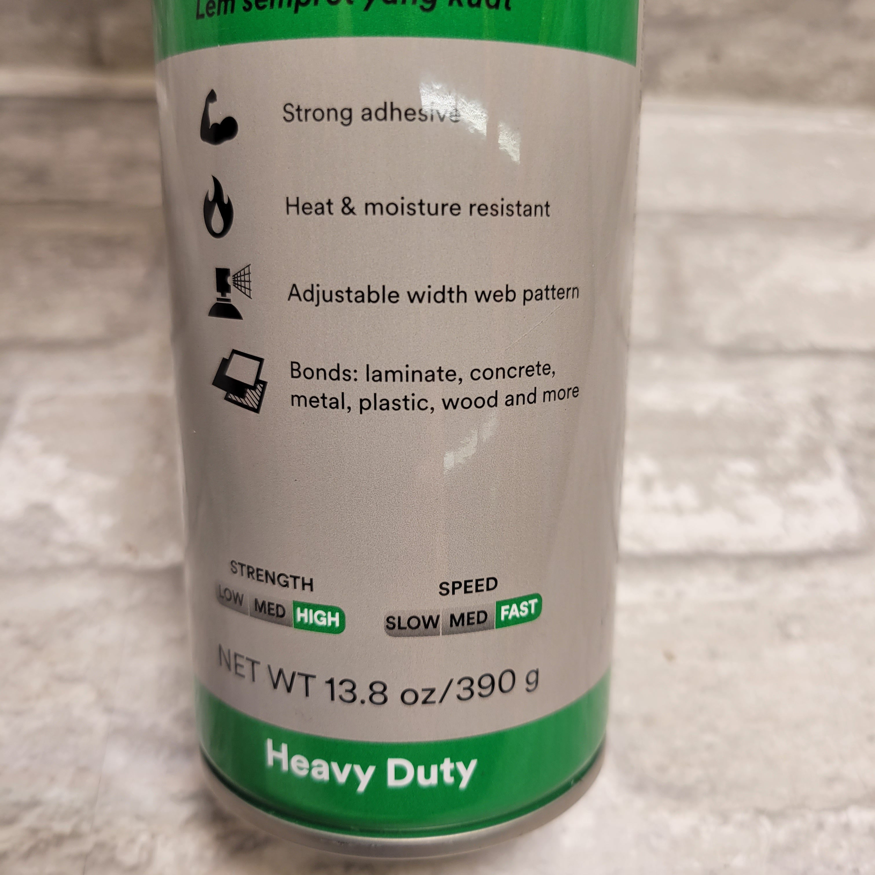 3M Heavy Duty 20 Spray Adhesive Clear, Net Weight 13.75 oz (8150487498990)