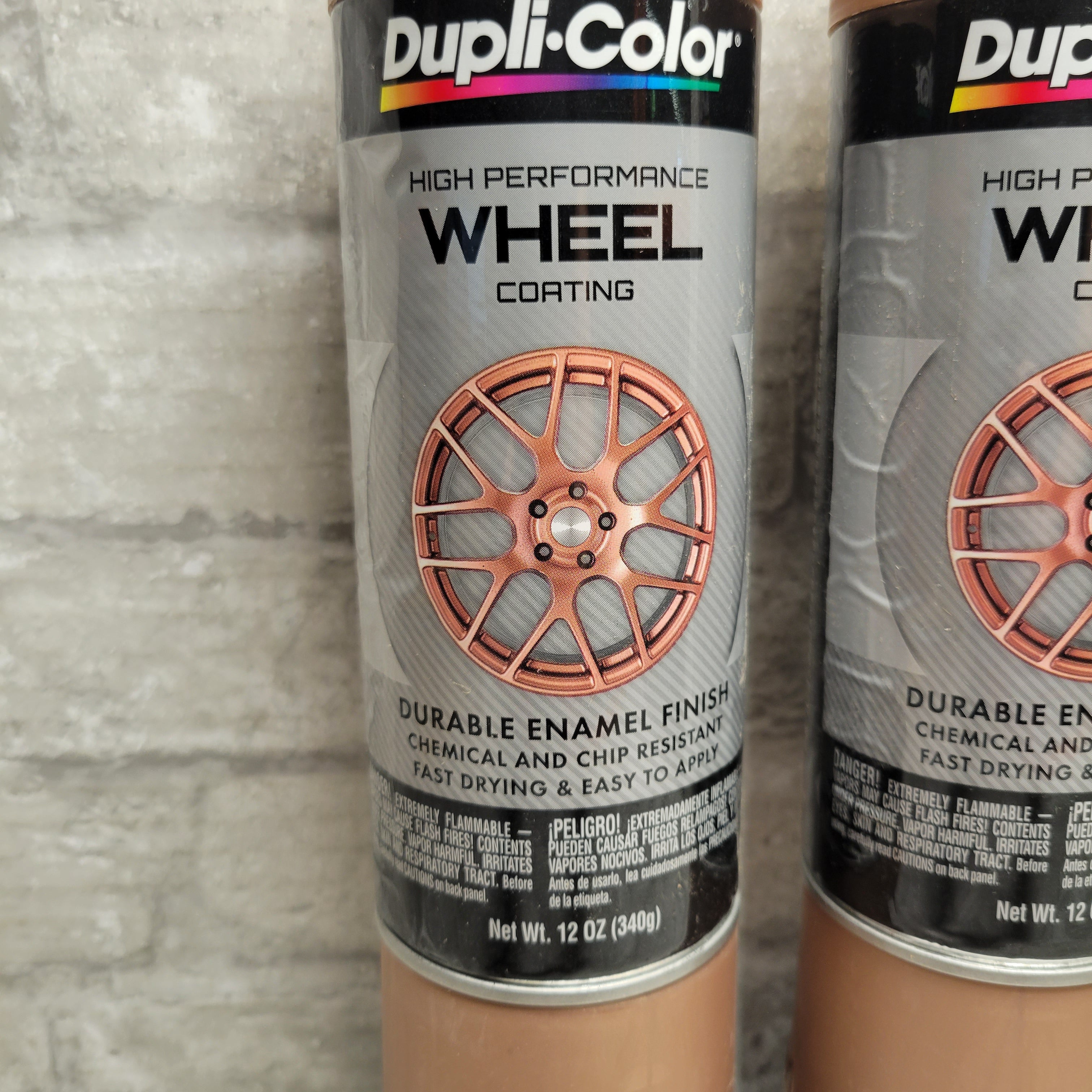 Dupli-Color Paint HWP109 High Performance Wheel Coating Rose Gold, 6 Pack (8109595787502)