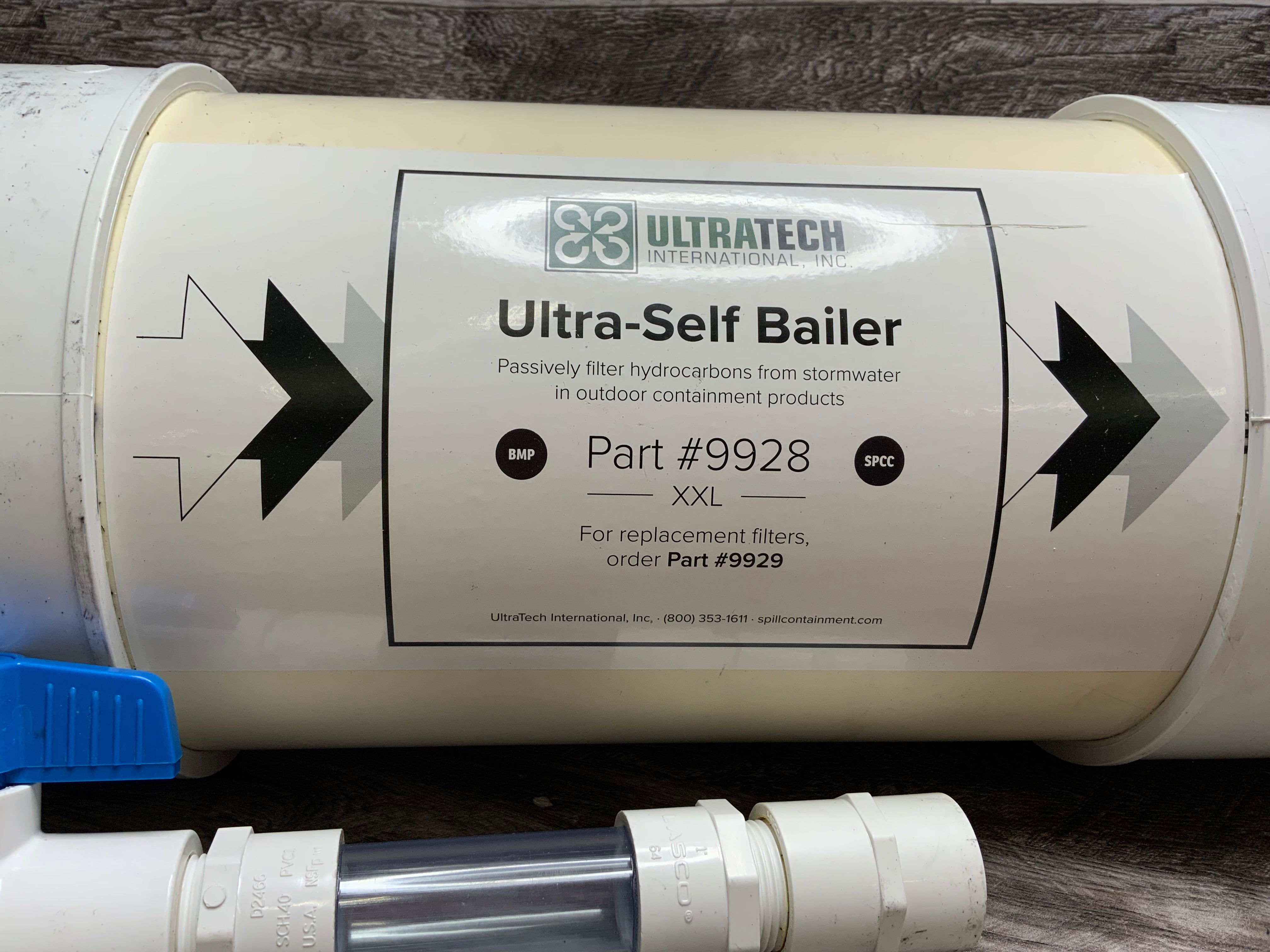UltraTech 9928 PVC Self Bailer, 2X-Large, 9