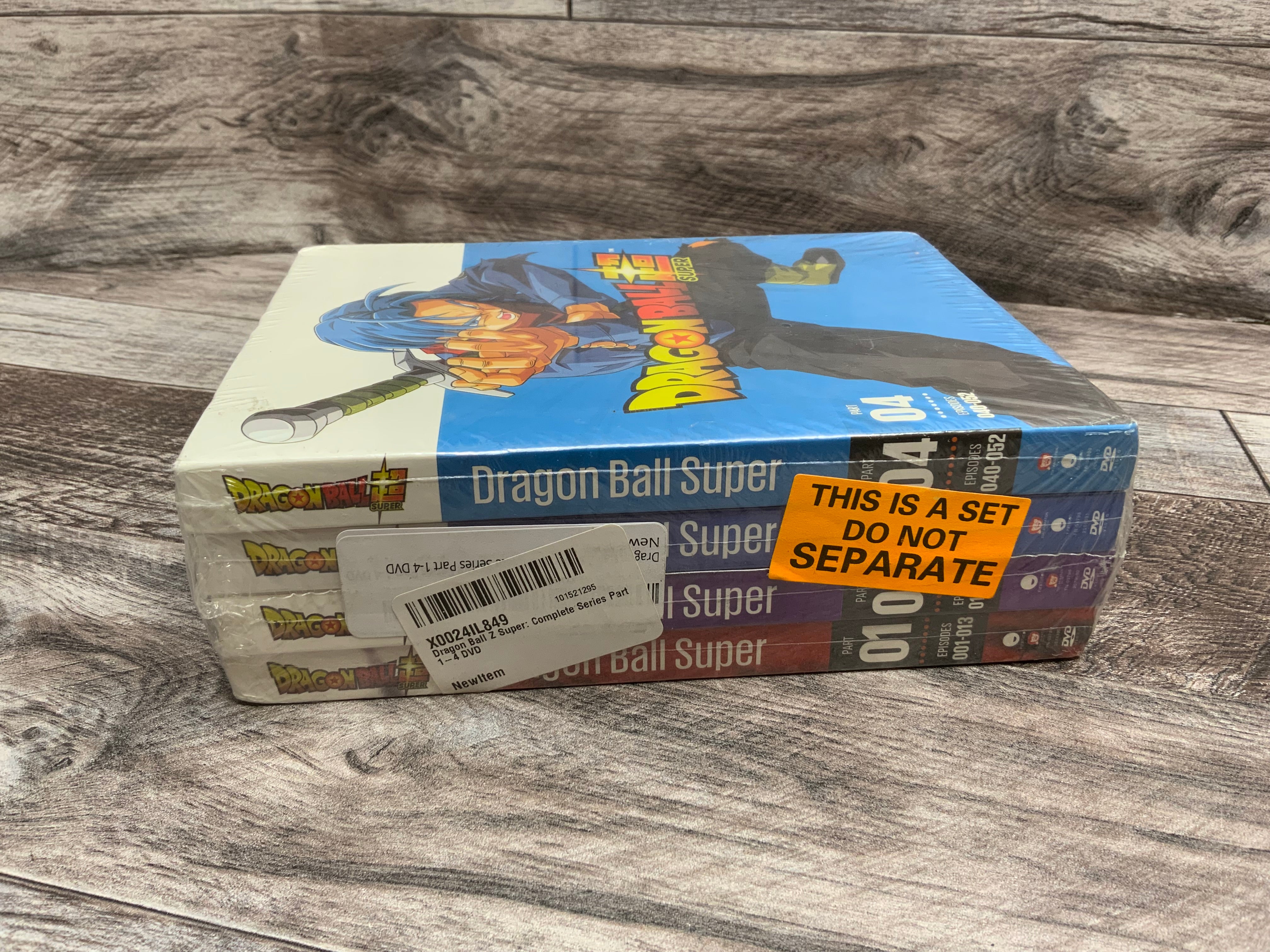 Dragon Ball Z Super DVD Complete Series (Part 1-4 Episodes 001-052) (8147594707182)