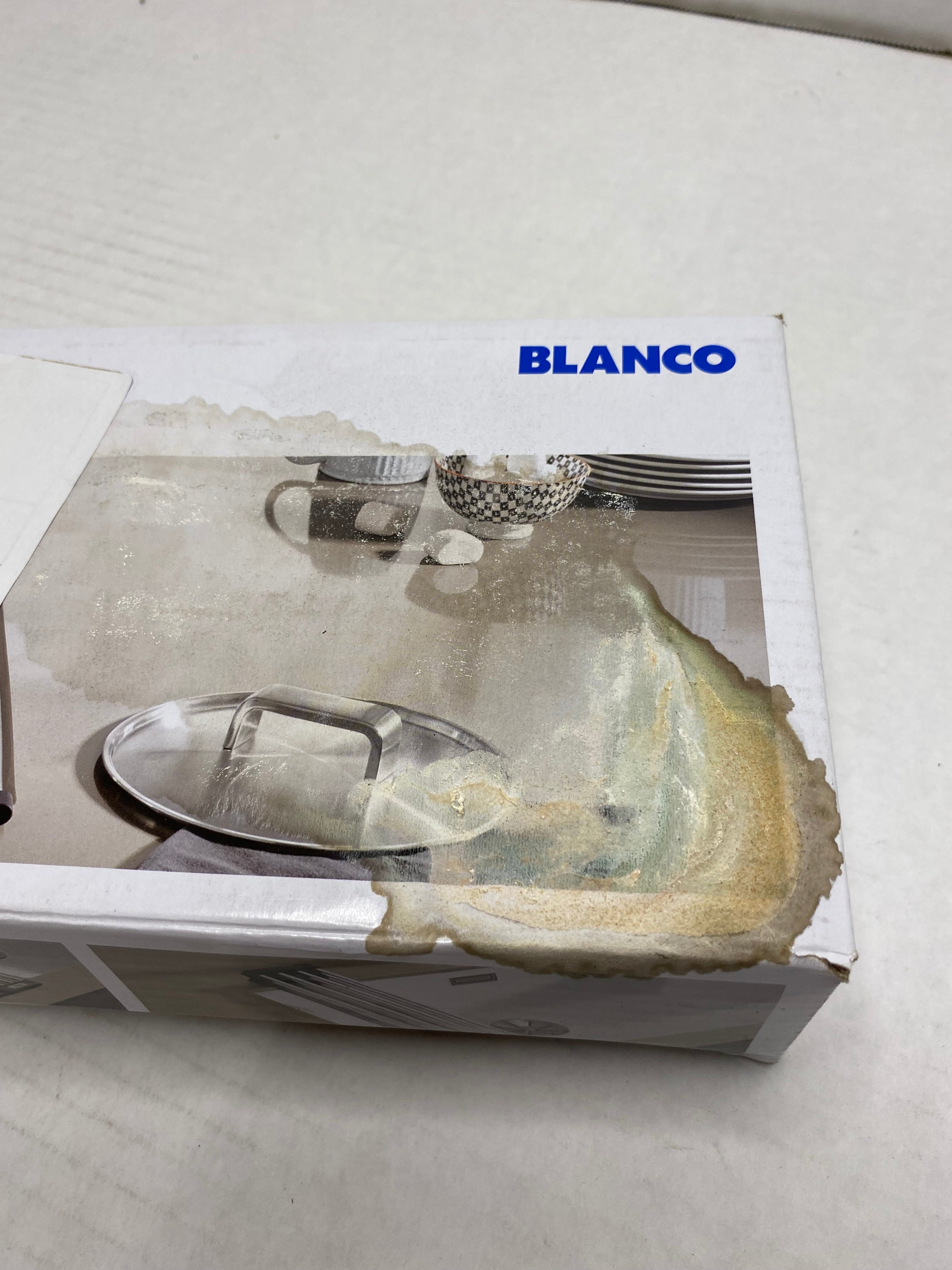BLANCO 238483 Folding mat, 440 mm, Black/Silver *OPEN BOX* (8216604737774)
