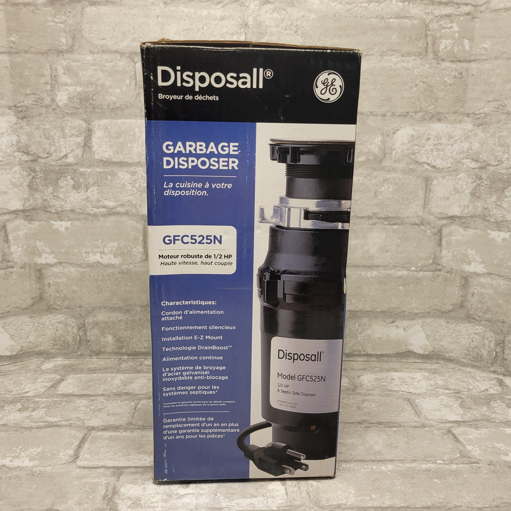 GE GFC525N Sink 1/2 HP Continuous Feed Disposer RDW LIQUIDATIONS