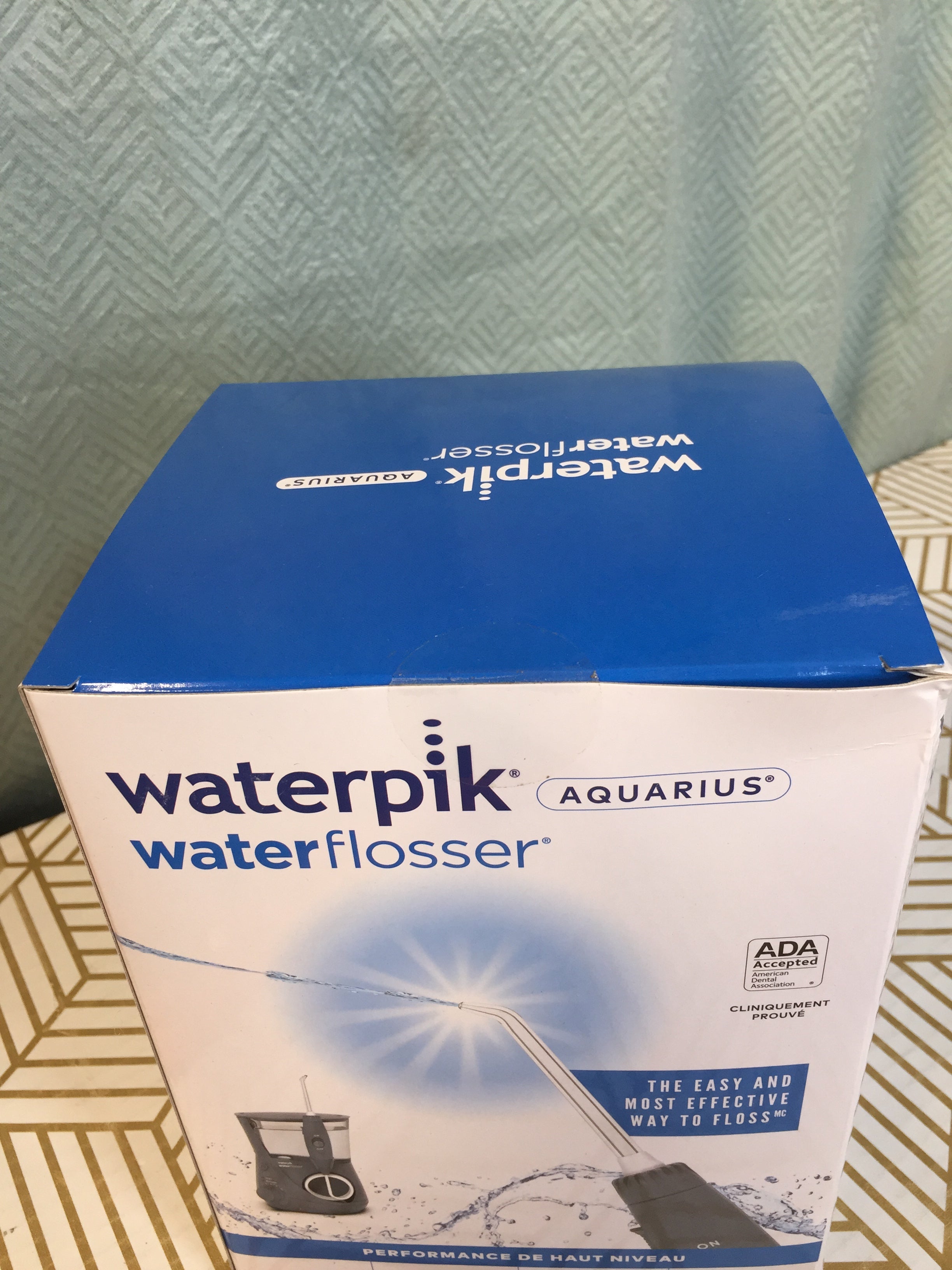 Waterpik Aquarius Dental Water Flosser, Gray WP-667 *SEALED* (7737273680110)