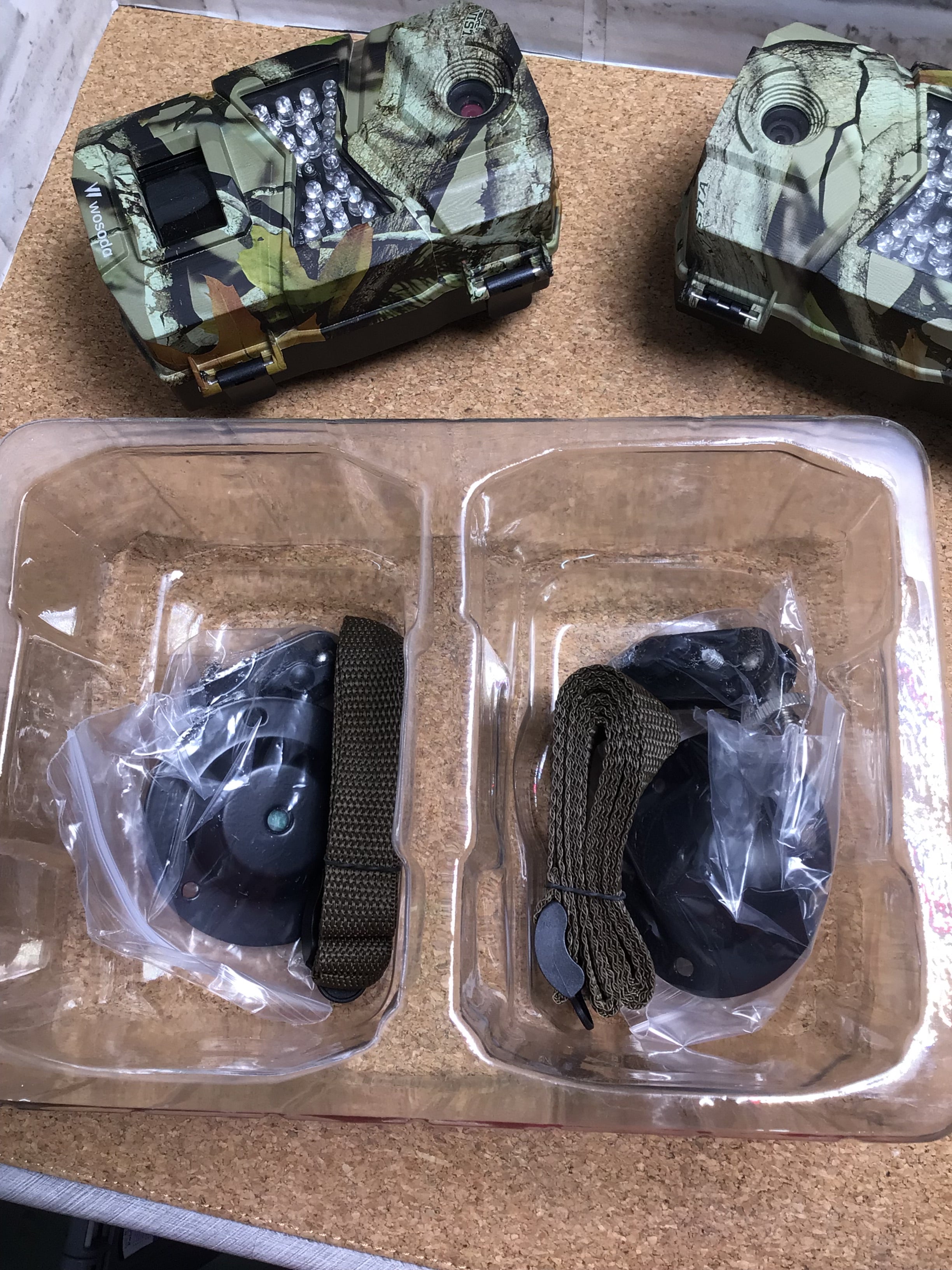 WOSODA 2 Pack/Trail Game Camera, Hunting Scouting/Night Vision G200 (7902519918830)