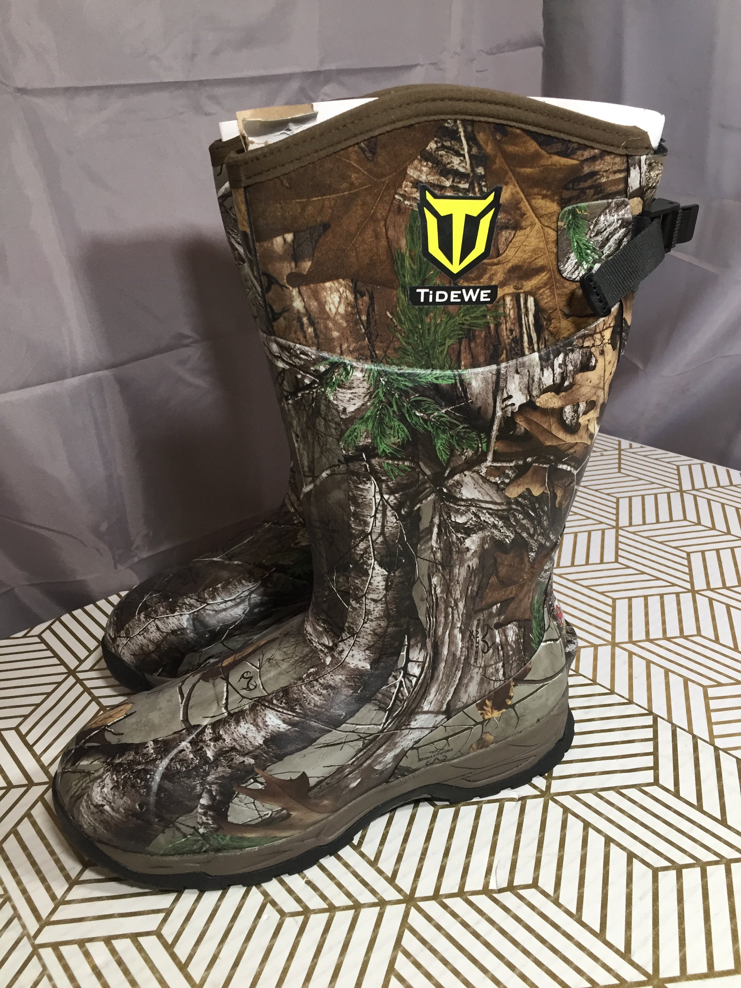 TIDEWE Men's Rubber Hunting Boots US Size 10 *NIB* | FREE SHIPPING (8073244573934)