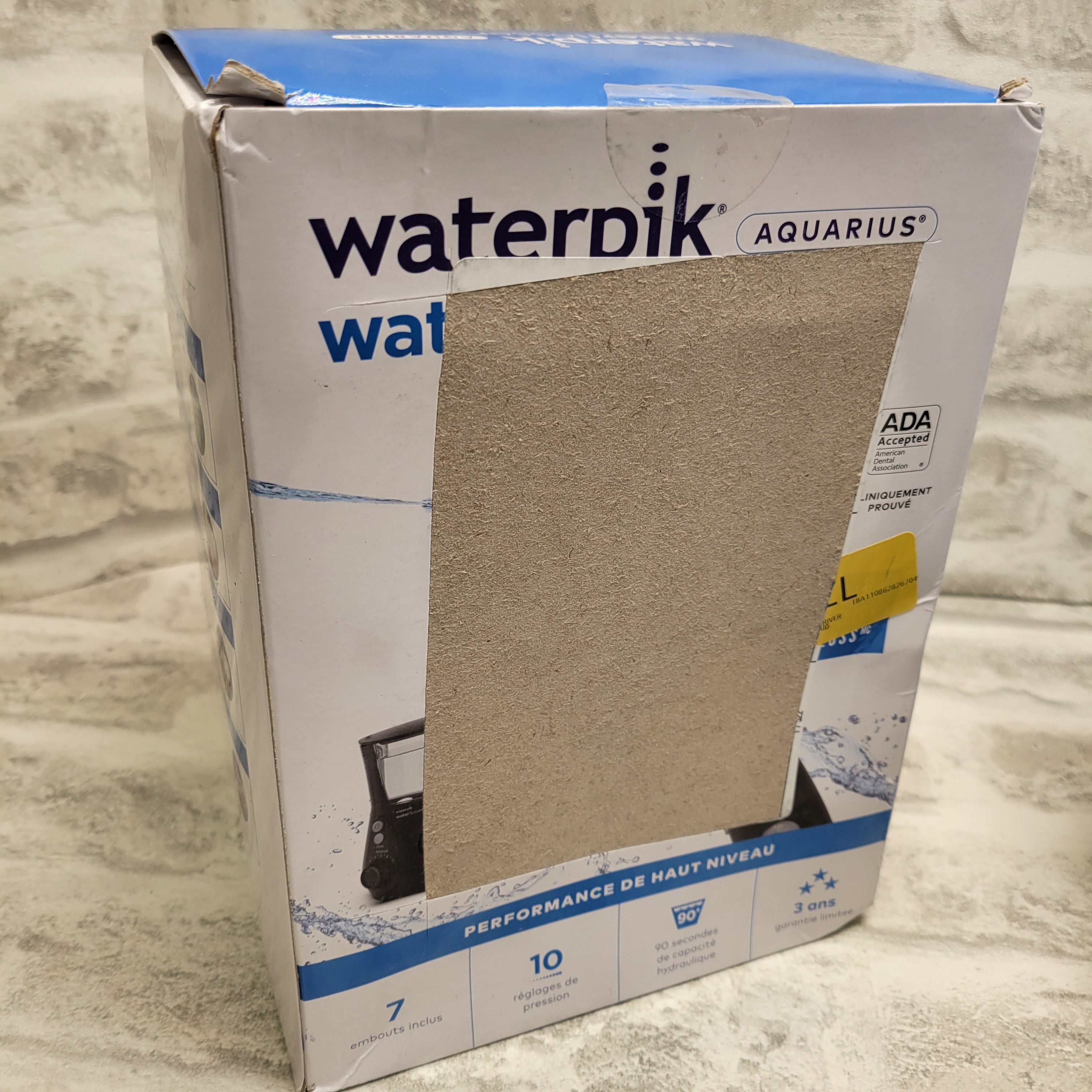 Waterpik Aquarius Water Flosser, Black WP-662 (7546575454446)