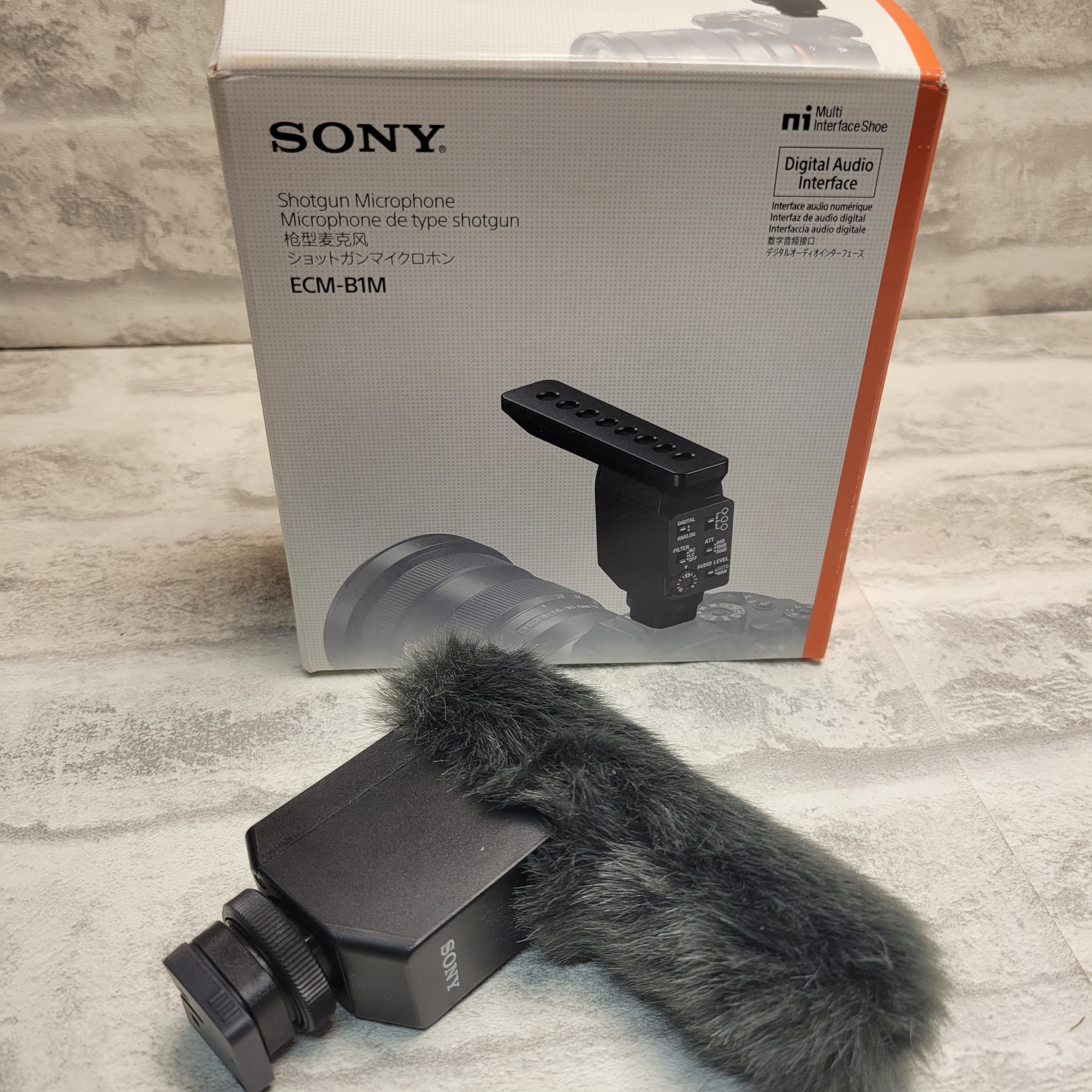 Sony Digital Shotgun Microphone - ECM-B1M (7829654077678)