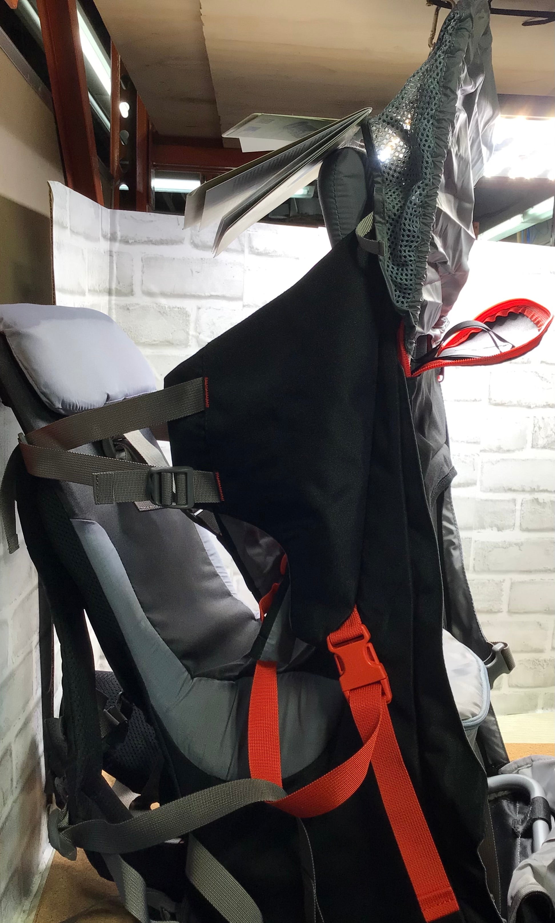 WIPHA Baby Backpack Carrier, Ergonomic Child Carrier Hiking with Sun Canopy (7761867145454)
