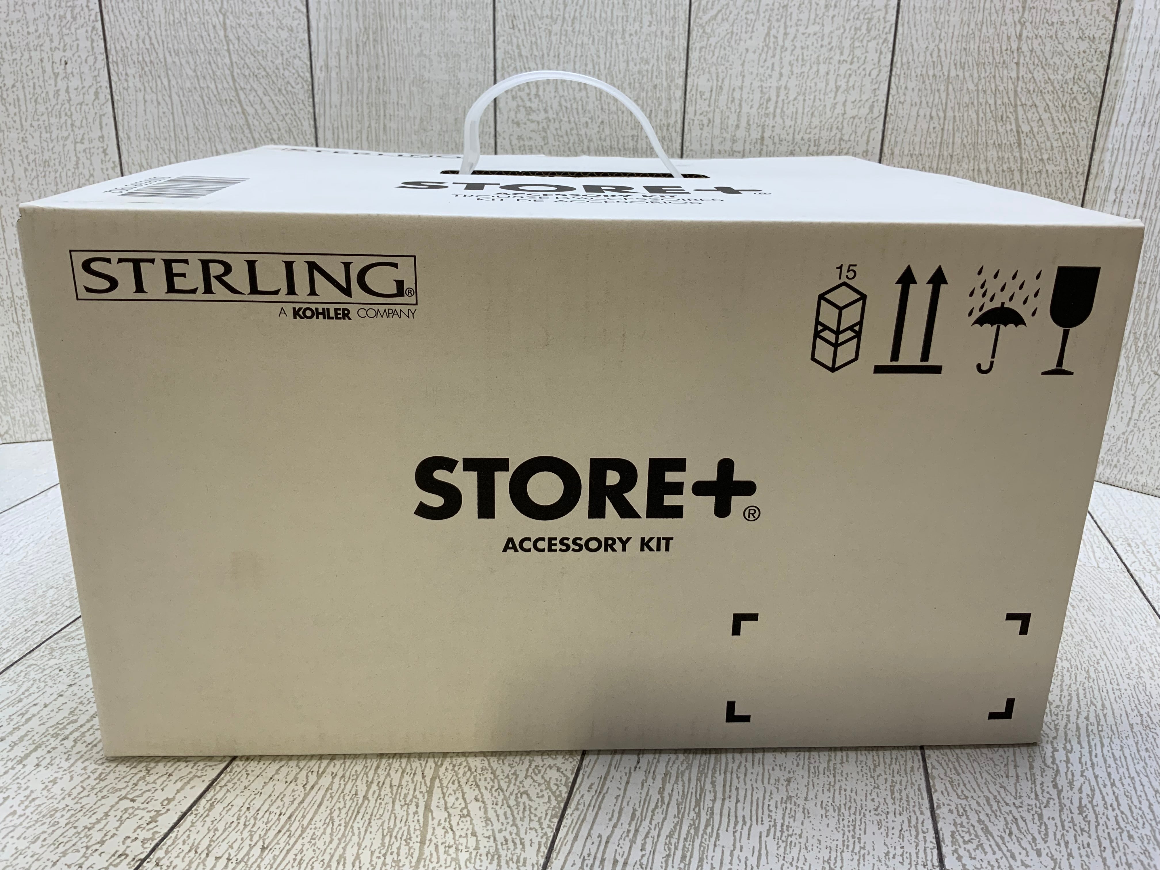 Store+ Basic 10-Piece Shelf Kit in White (7951559360750)