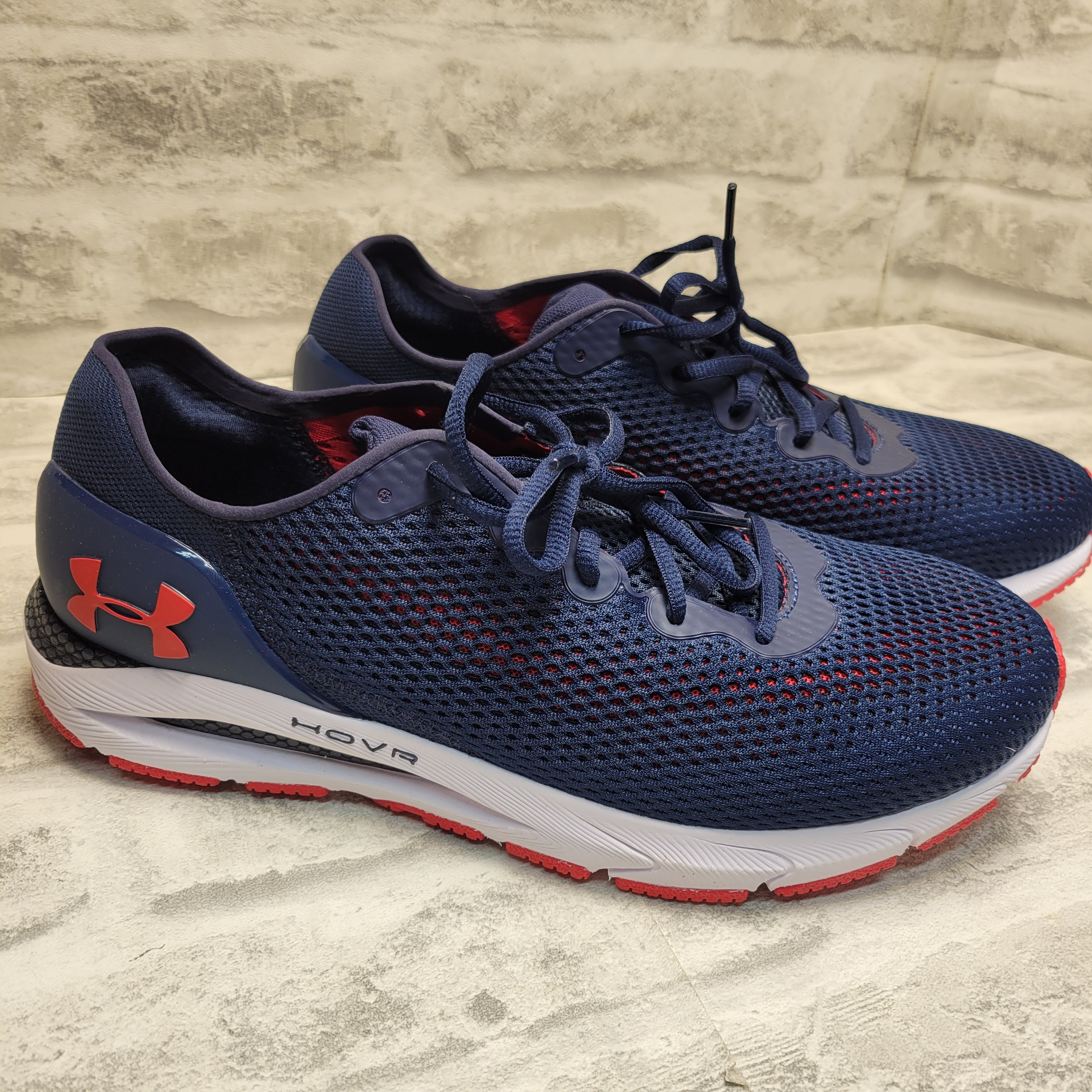 Under Armour HOVR Sonic 4 Mens, Red/White/Blue 11.5 (7876403986670)