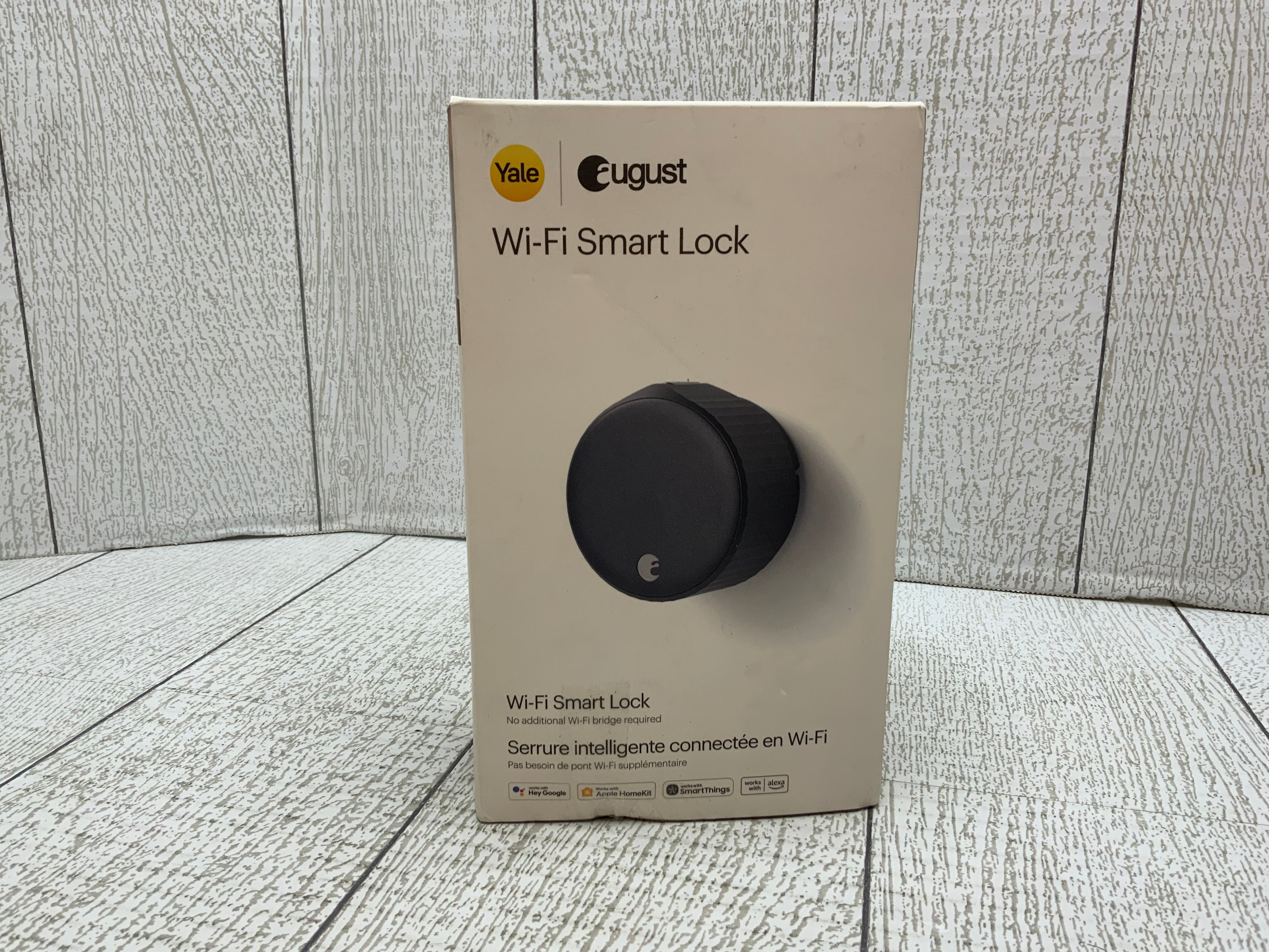 Yale August Wi-fi Smart Lock (Black) (8034259796206)