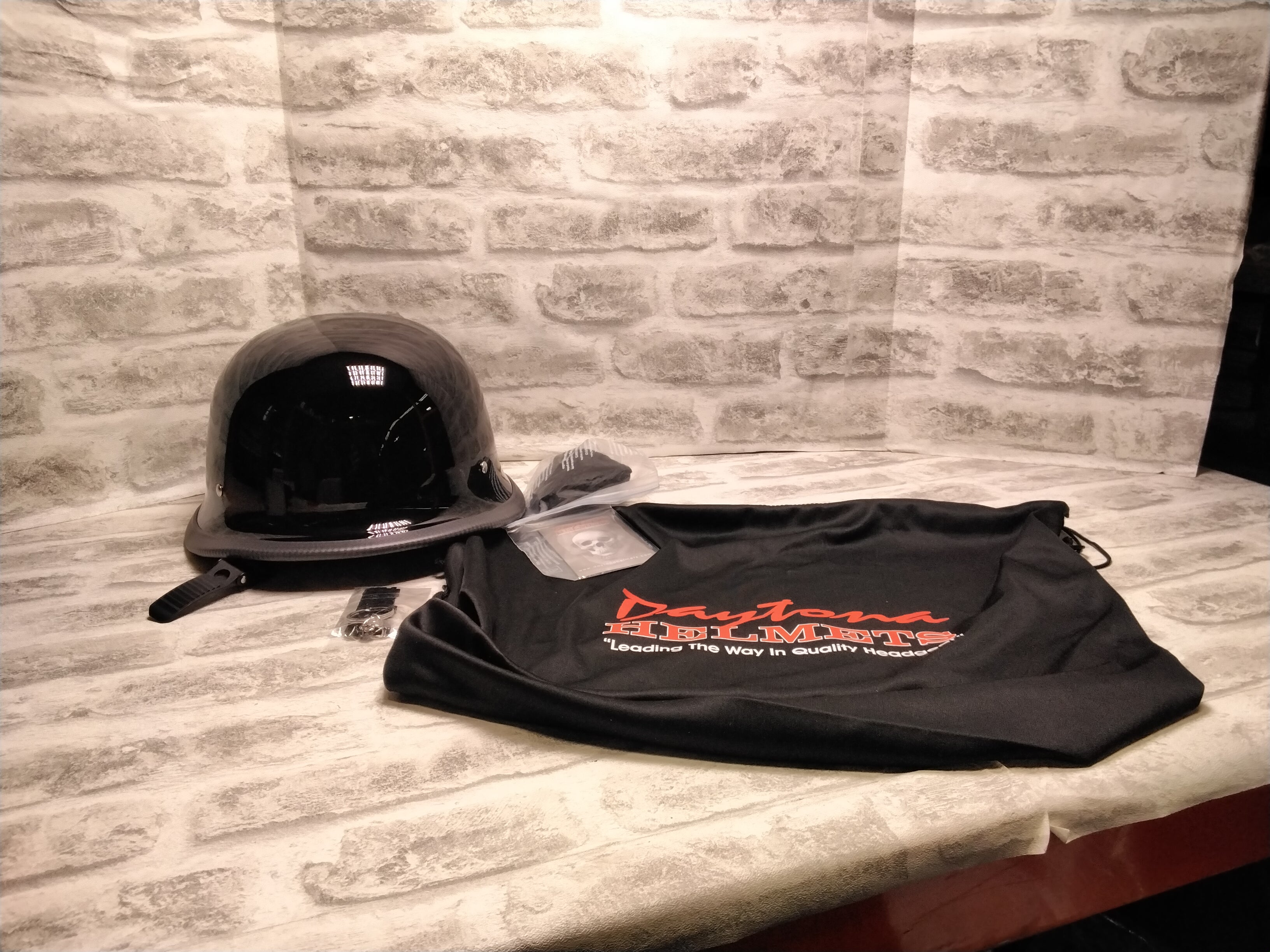 Daytona Helmets Half Shell German Motorcycle Helmet – DOT Approved (7619645636846)