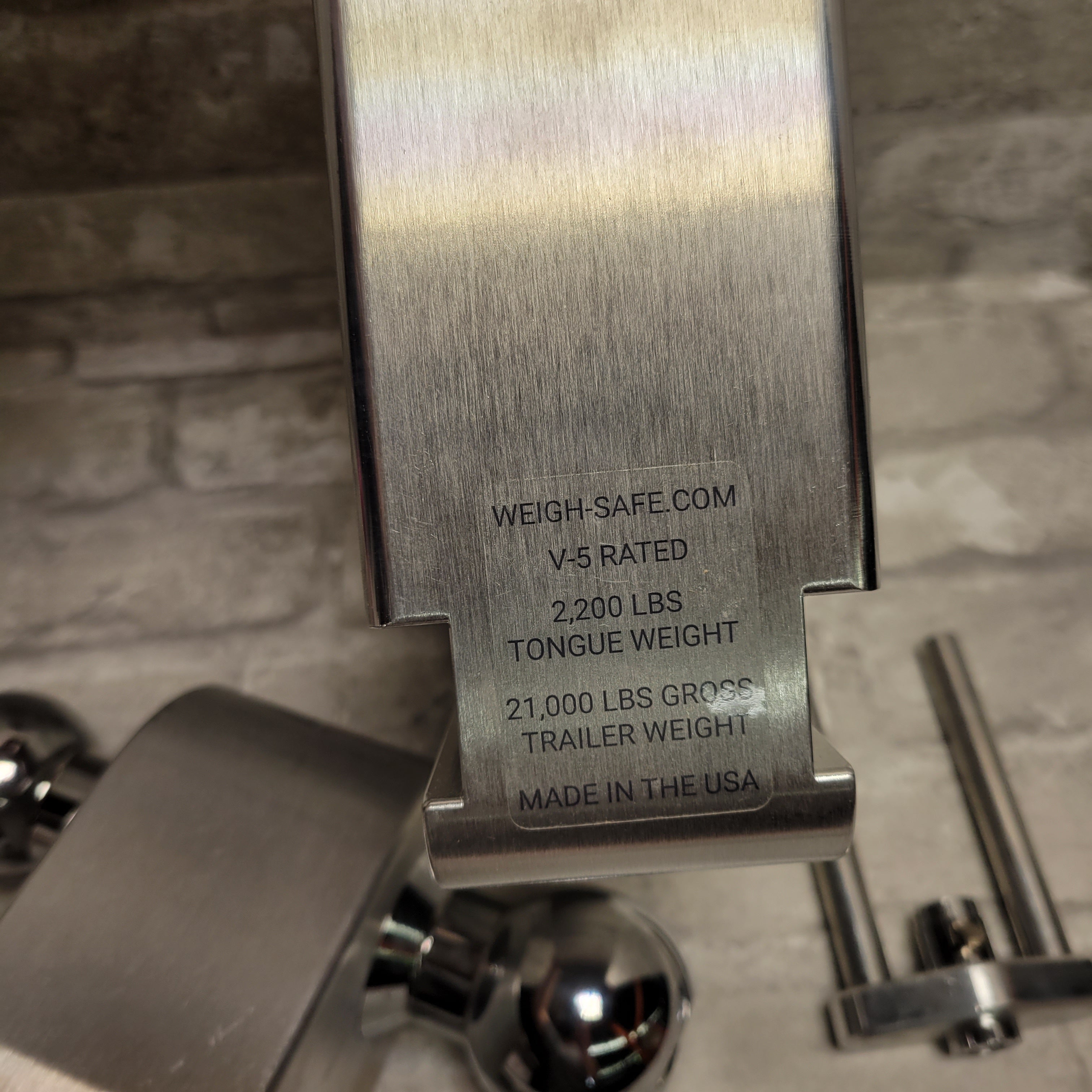 Weigh Safe CTB6-3 180° Adjustable 6