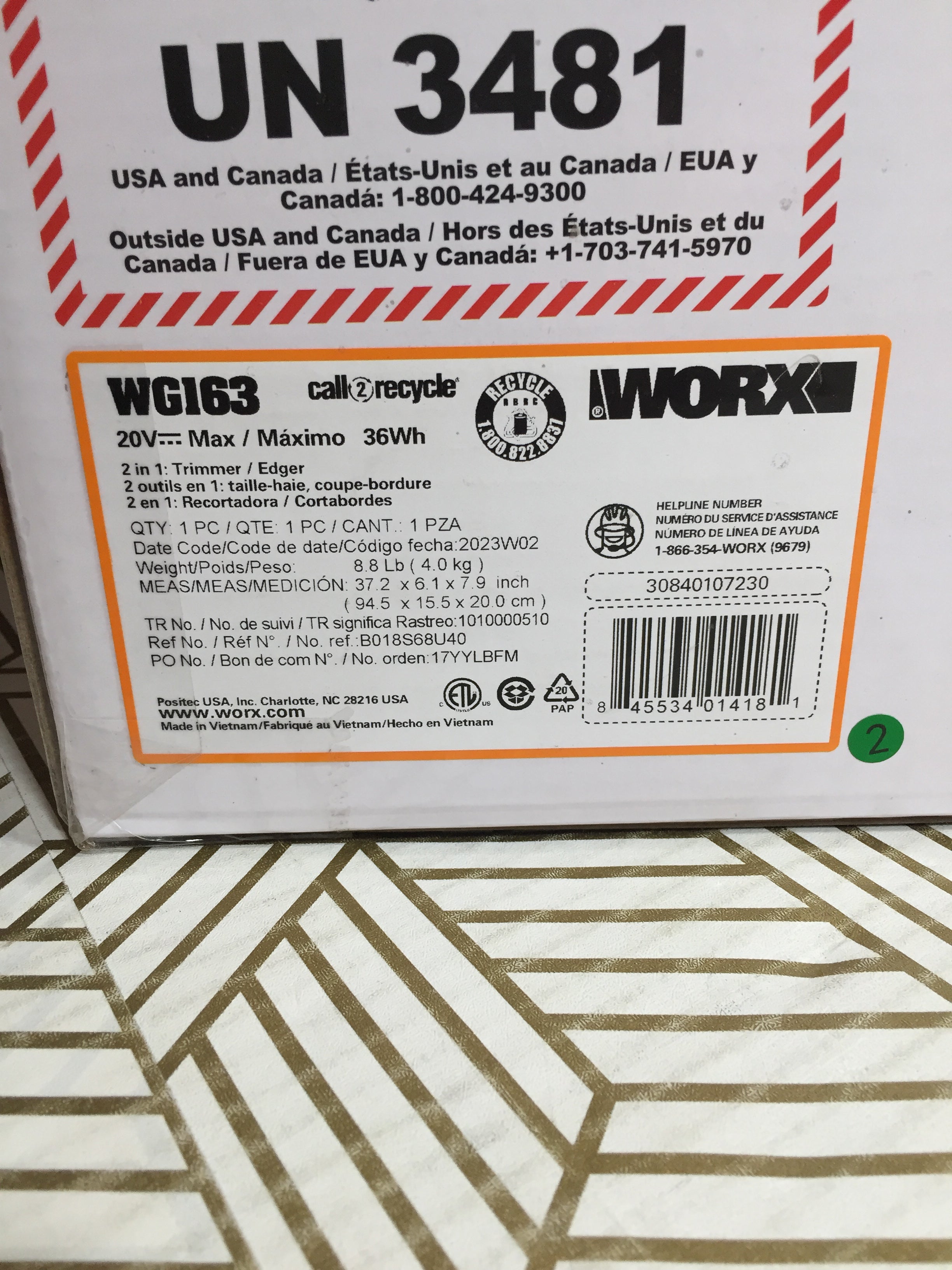 Worx WG163 GT 3.0 20V PowerShare 12