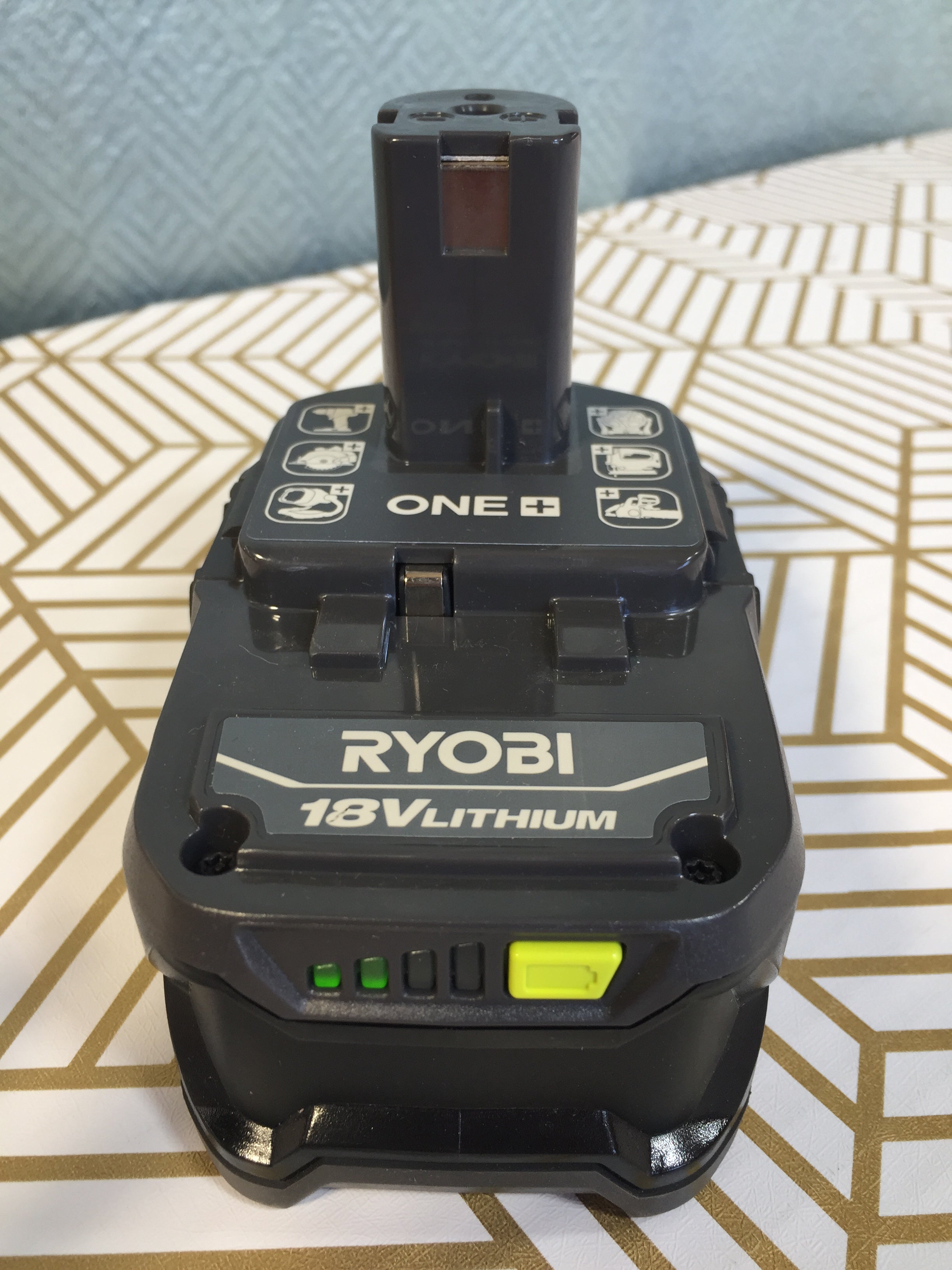 Genuine RYOBI P197 ONE+ Lithium-Ion Battery Pack 18V 4Ah (7668636221678)