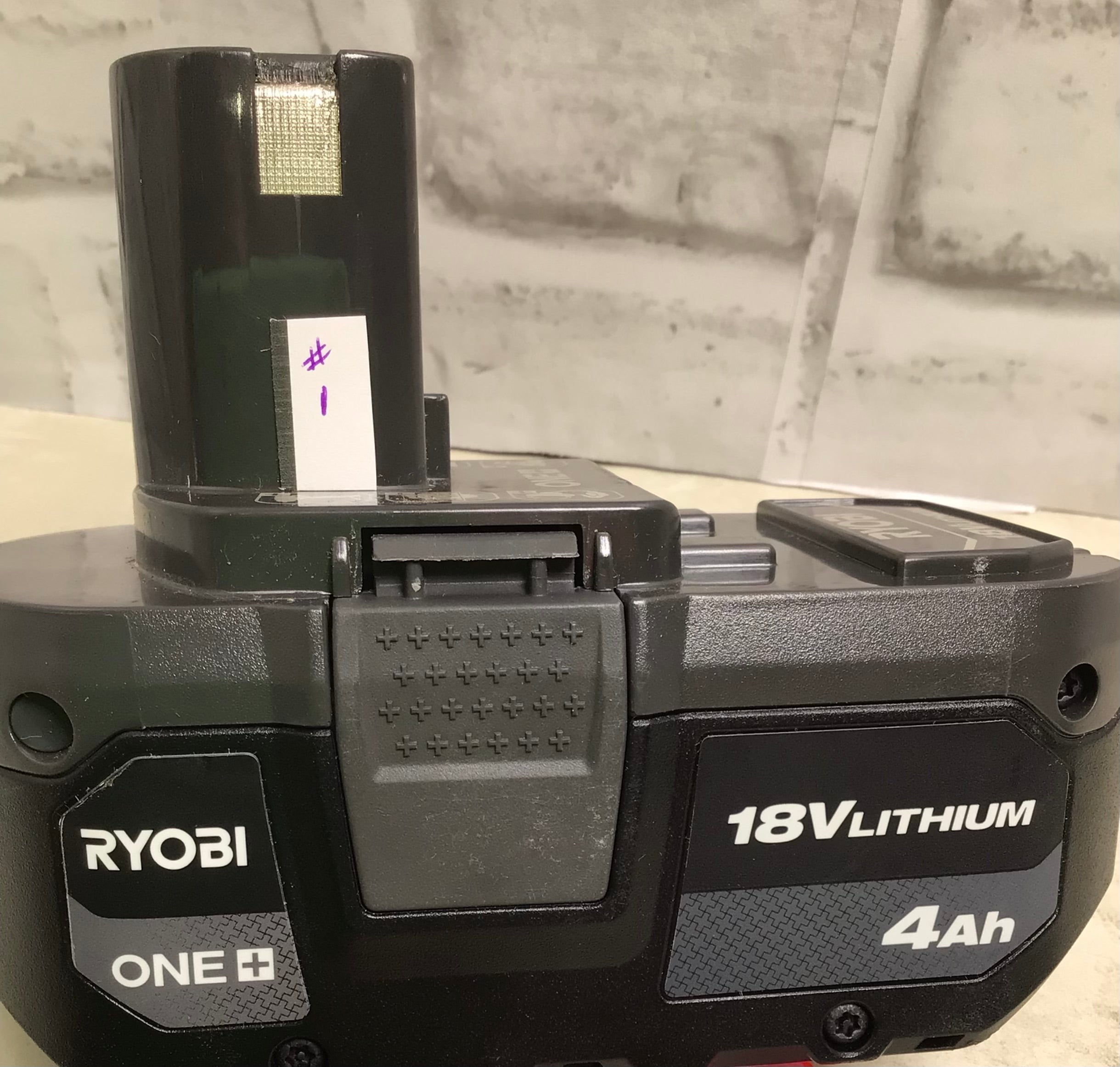 Genuine Ryobi 18 Volt Battery PBP005 (Lot of 3) (7753087287534)