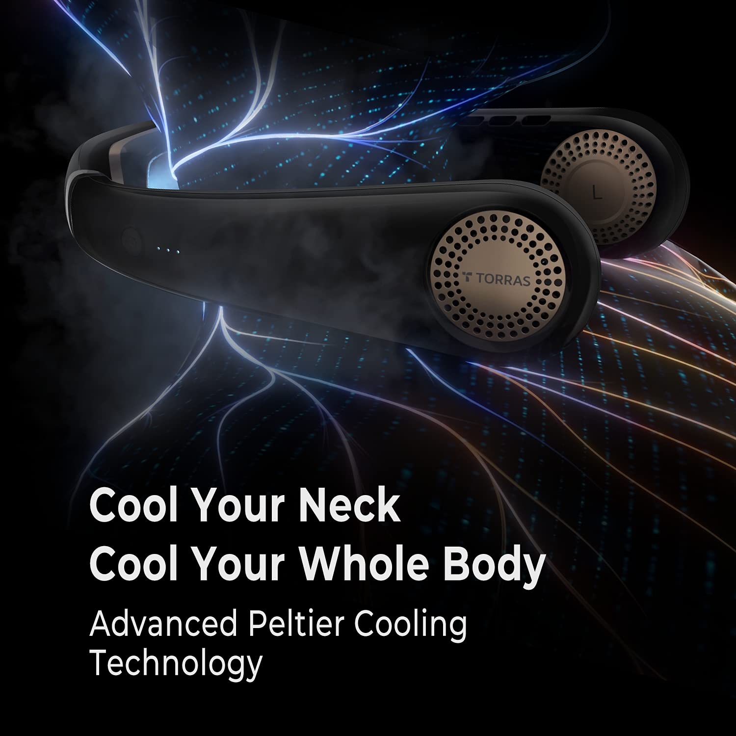 TORRAS Coolify Portable Air Conditioner Neck Fan, Hands Free Semiconductor Cooling Bladeless Fan (7531675713774)