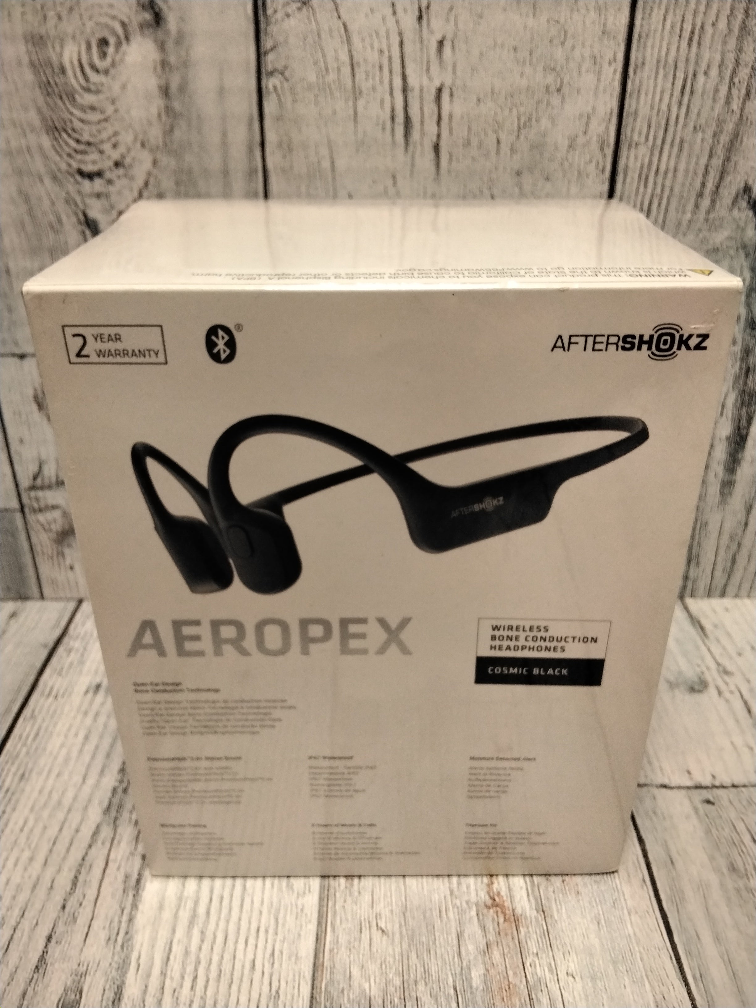 AfterShokz Aeropex  Open-Ear Bluetooth Bone Conduction Sport Headphones *SEALED* (7847963427054)