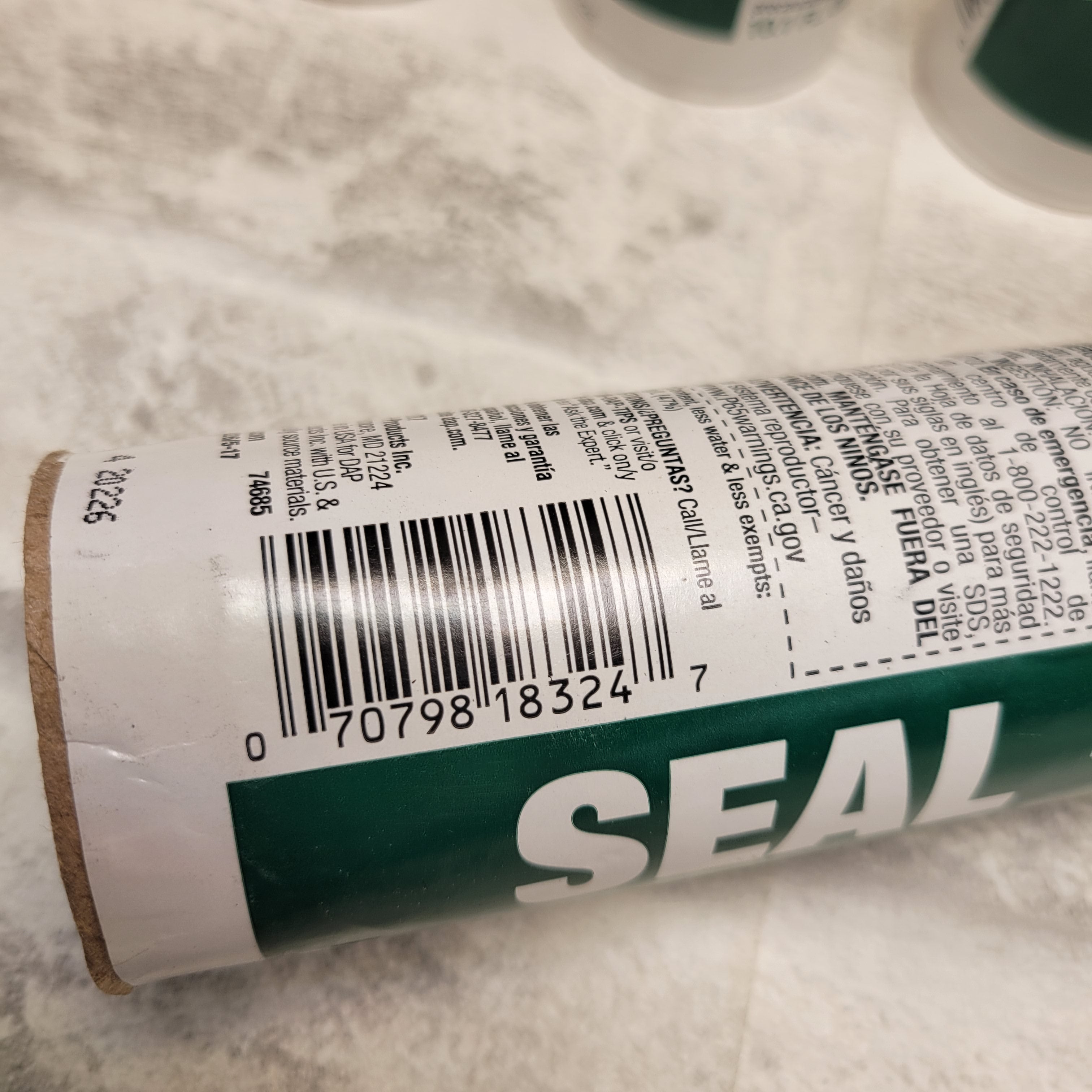 (12pk) Dap 18324 Seal 'N Peel Removable Clear Caulk, 10.1-Ounce each (7895396974830)