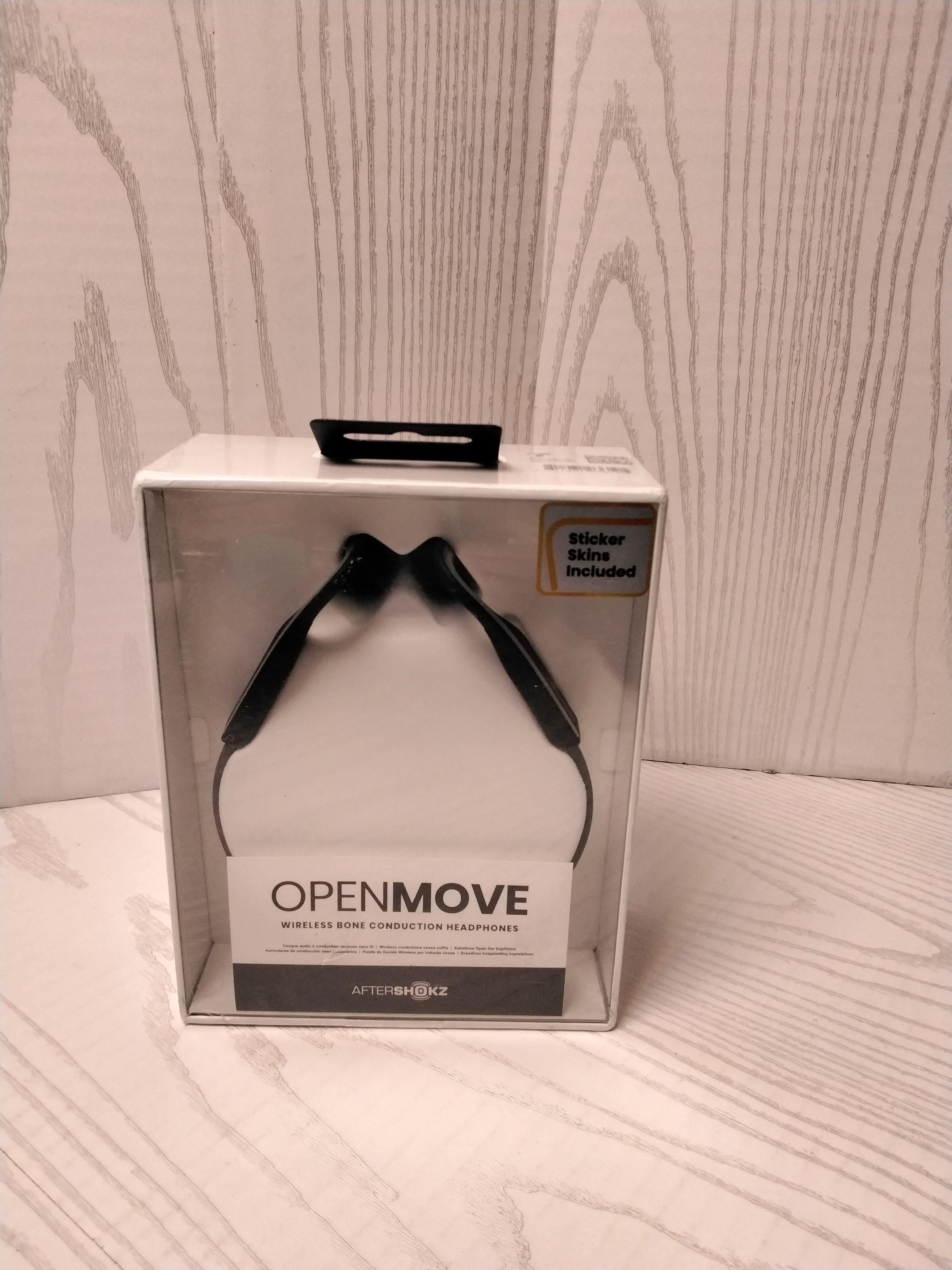 AfterShokz OpenMove Wireless Bone Conduction Open-Ear Headphones- Slate Grey (7763694878958)