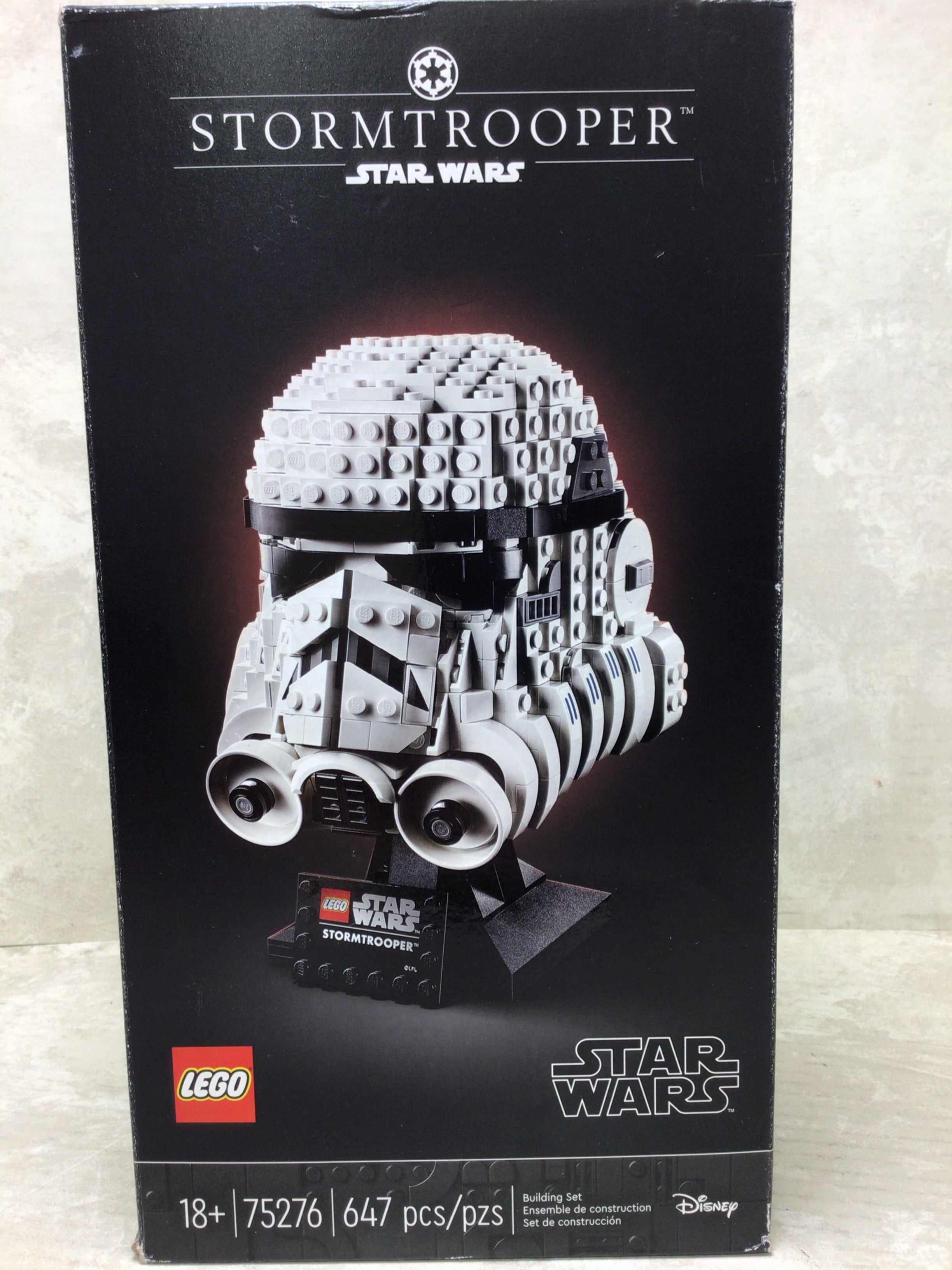 LEGO Star Wars Stormtrooper Helmet 75276 Building Kit, (7671947657454)
