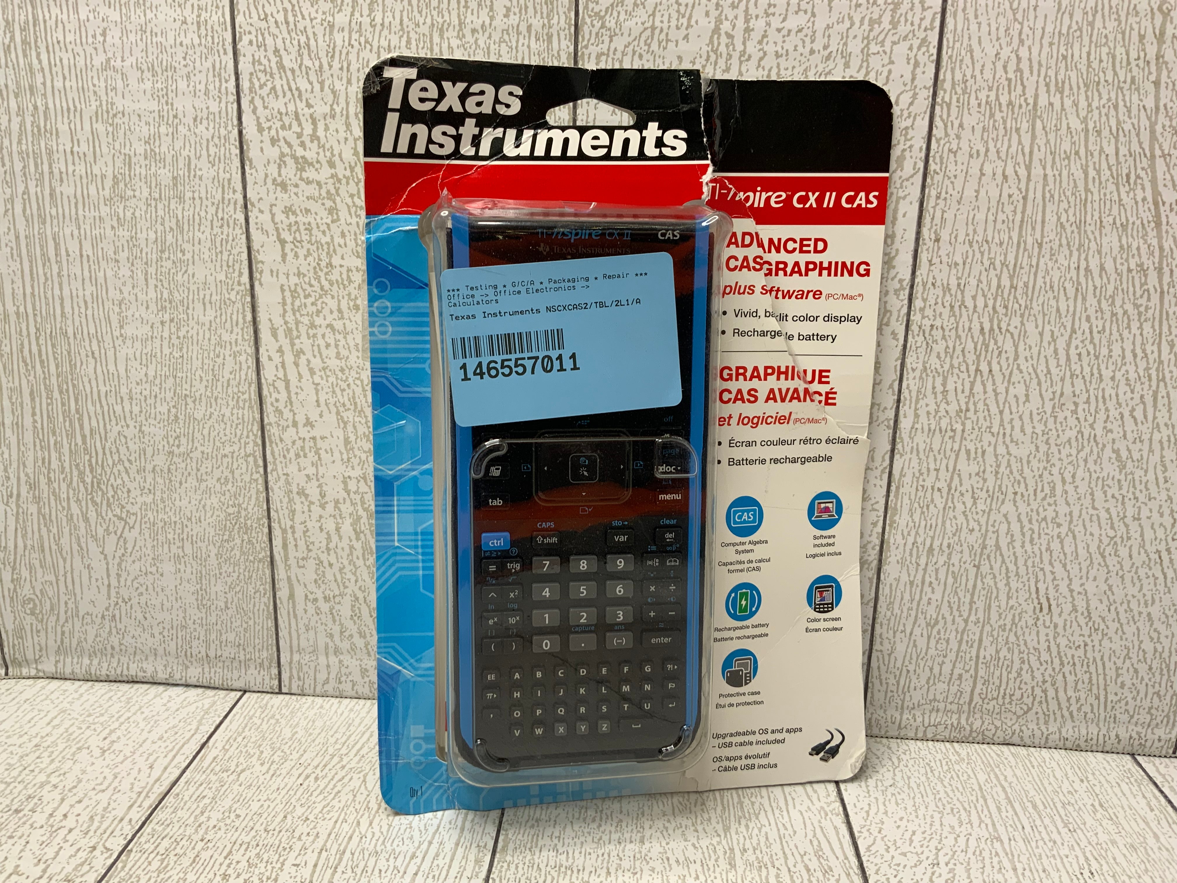 Texas Instruments TI-Nspire CX II CAS Color Graphing Calculator (7994504315118)