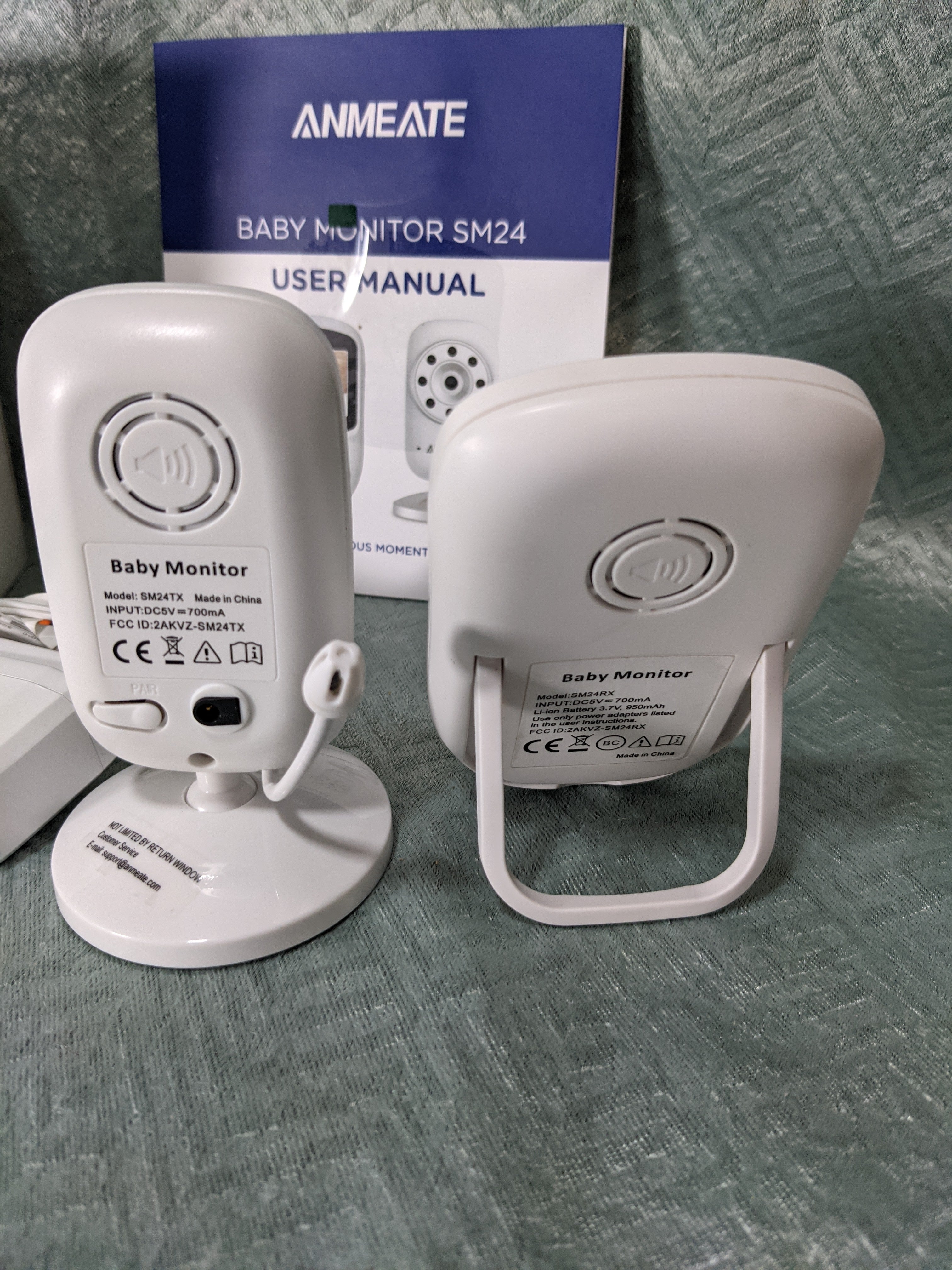 Video Baby Monitor with Digital Camera, ANMEATE Digital Wireless Video Monitor (7342589051118)