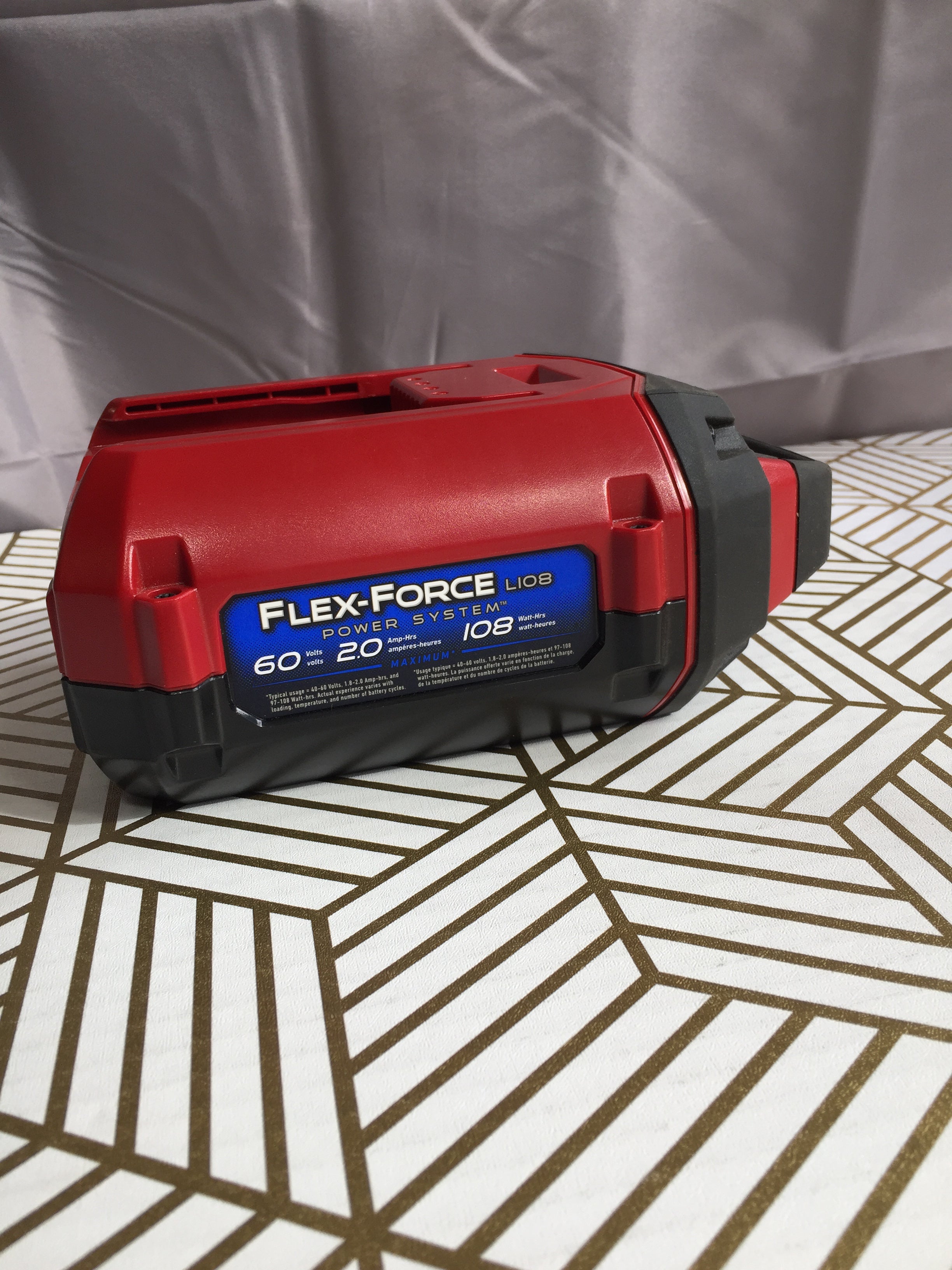 TORO Flex-Force Cordless Battery L108 - 60V 2.0Ah (8020683522286)