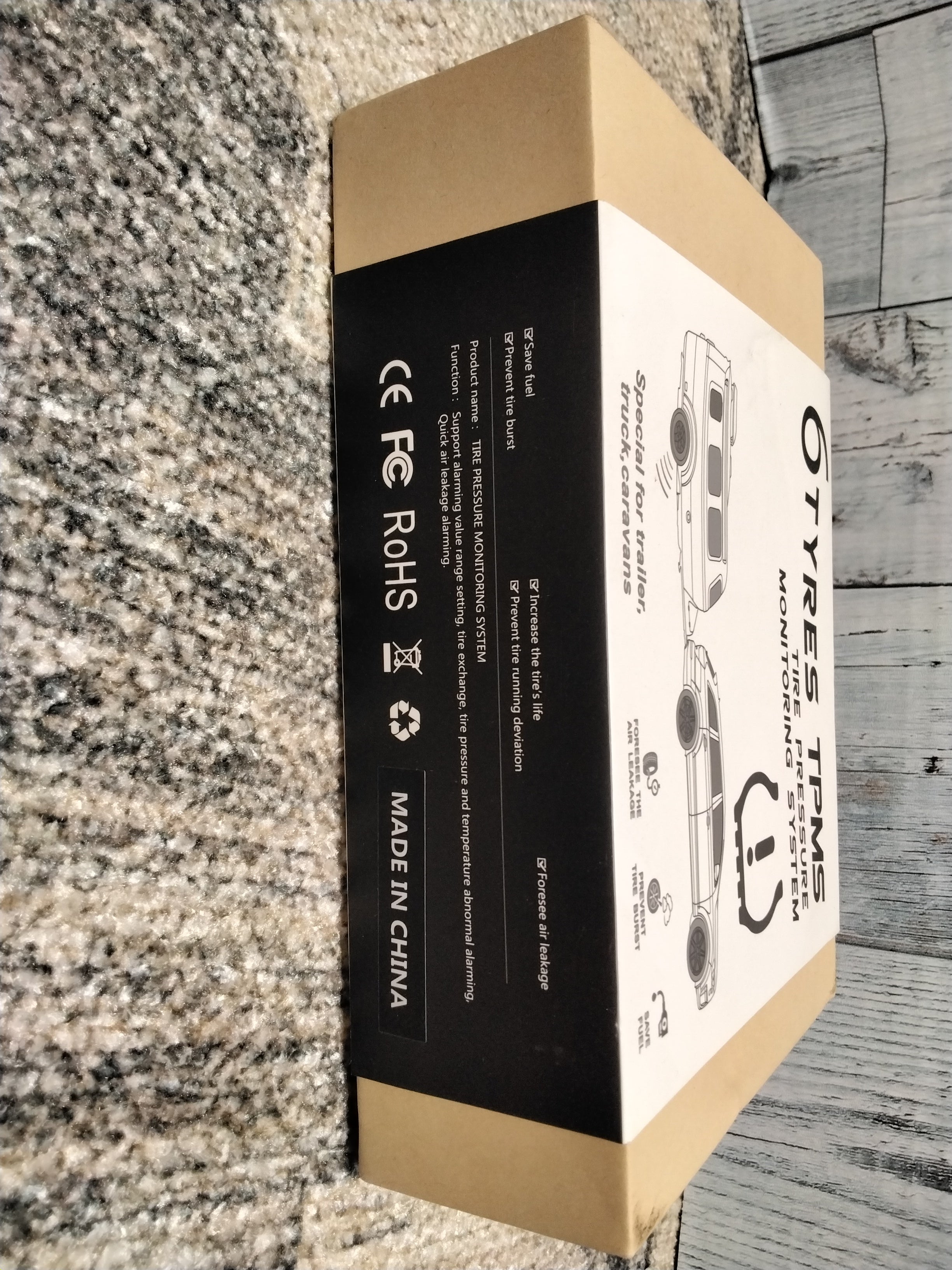 Easesuper Tire Pressure Monitoring System for RV Trailer (0199psi) an