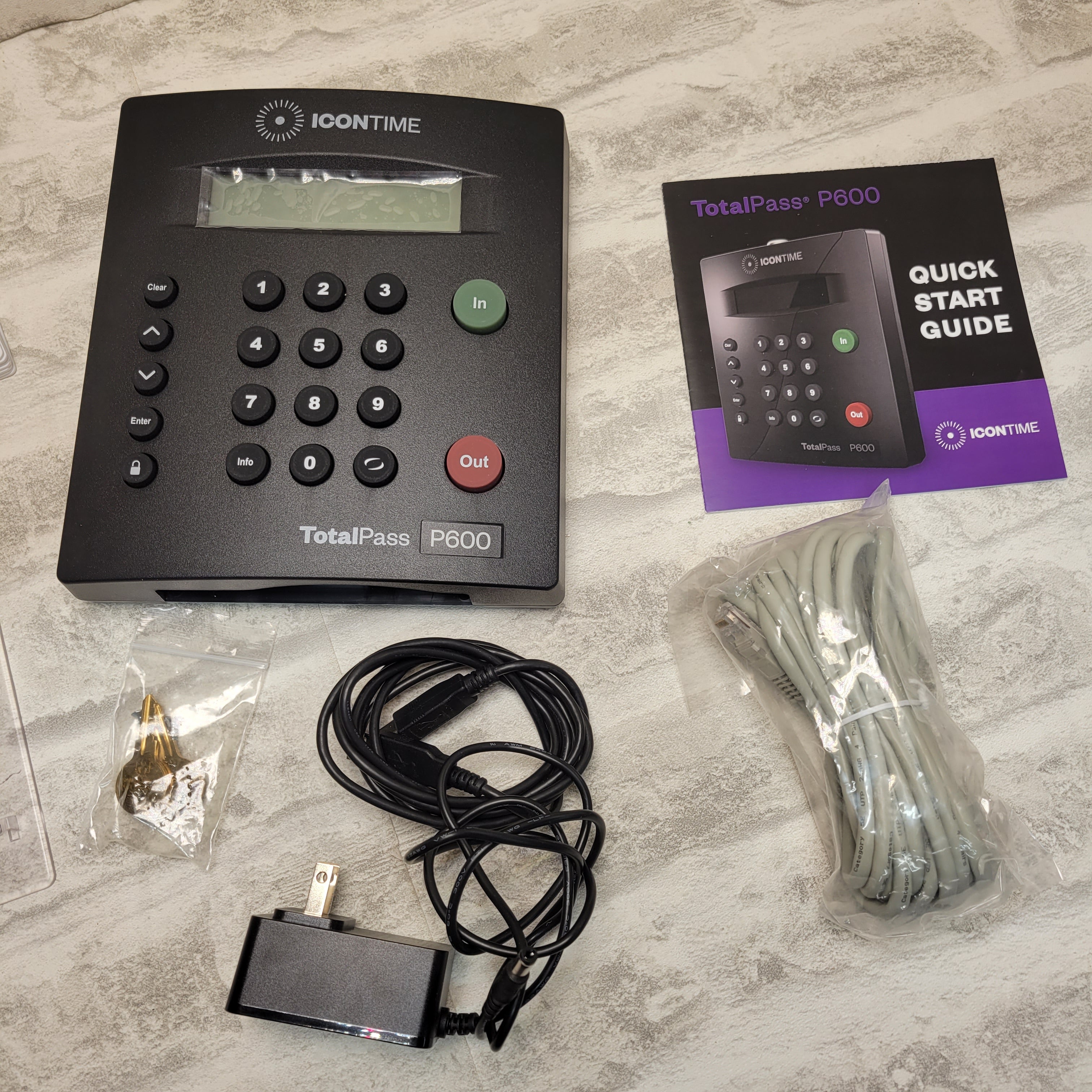TotalPass P600 Employee Time Clock