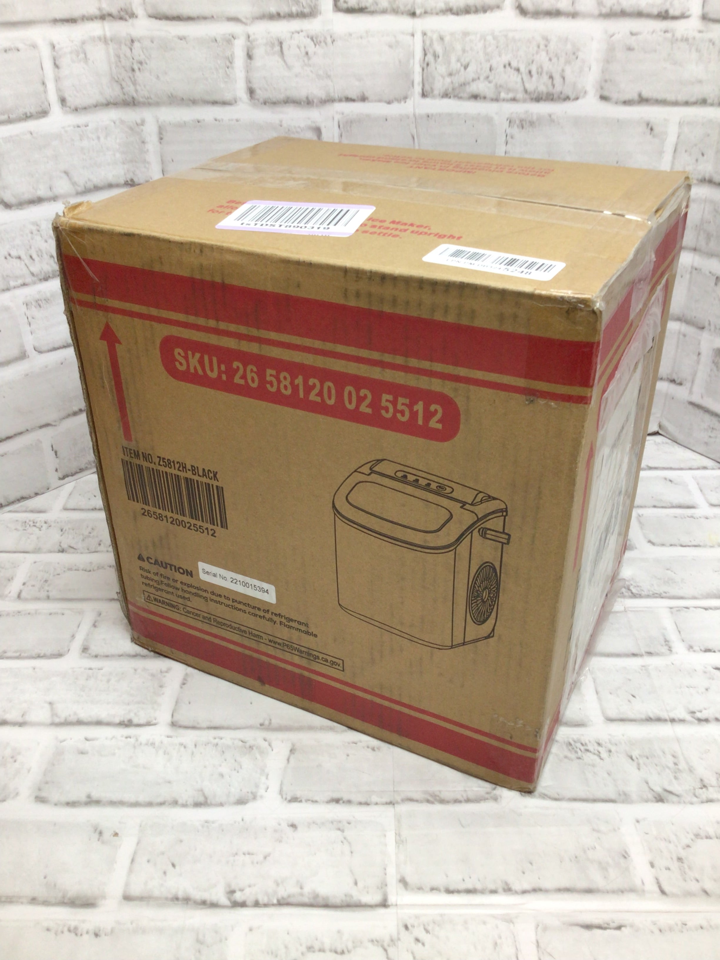 AGLUCKY (Antarctic Star) HZB-12/H Countertop Portable Ice Maker 26lb/24hrs (8097897316590)