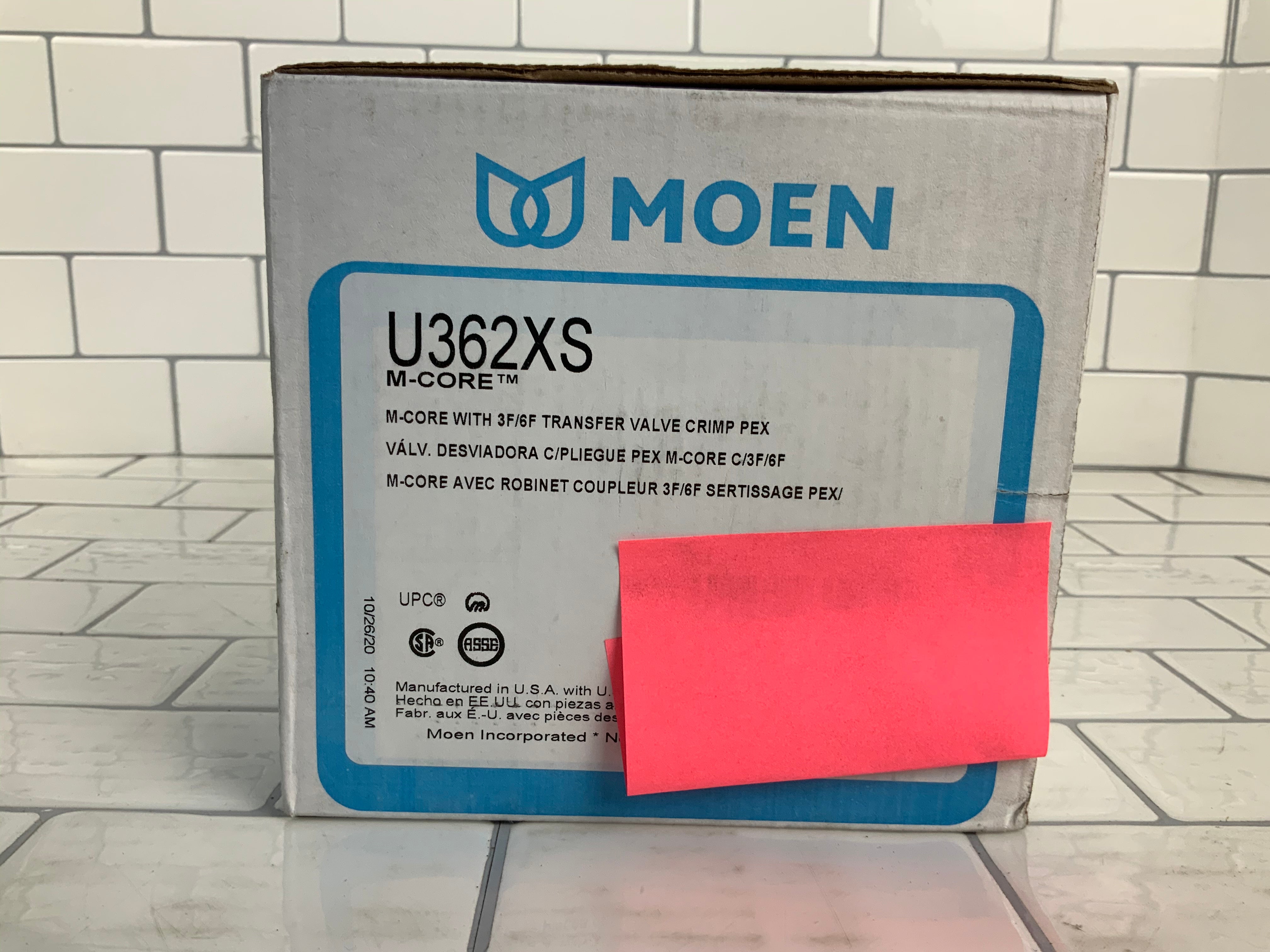 Moen M-CORE 3-Series Mixing 3 or 6 Function Integrated Transfer Valve (7454447337710)
