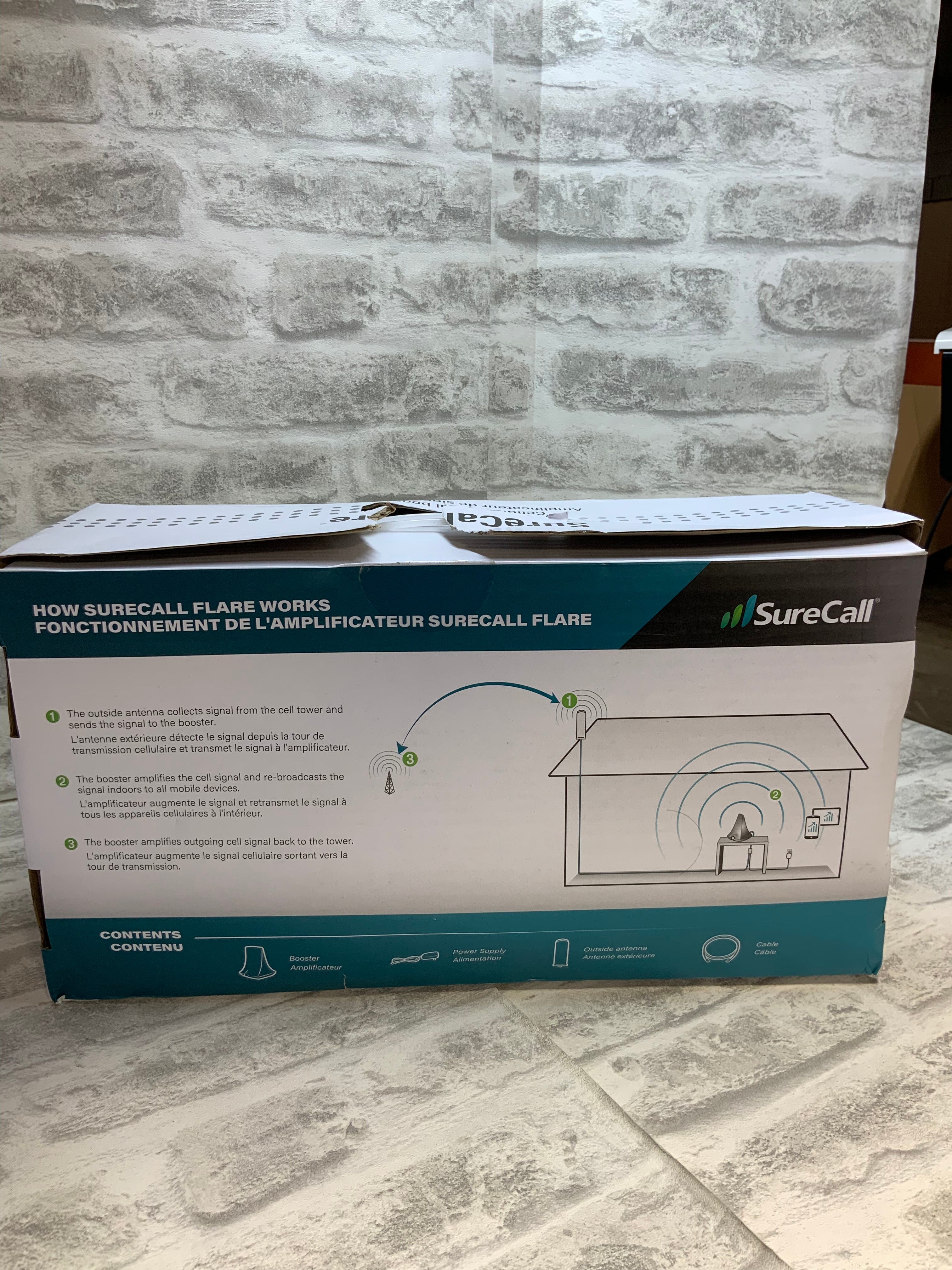 SureCall Flare Cell Signal Booster for Home up to 2500 sq ft (7568753623278)