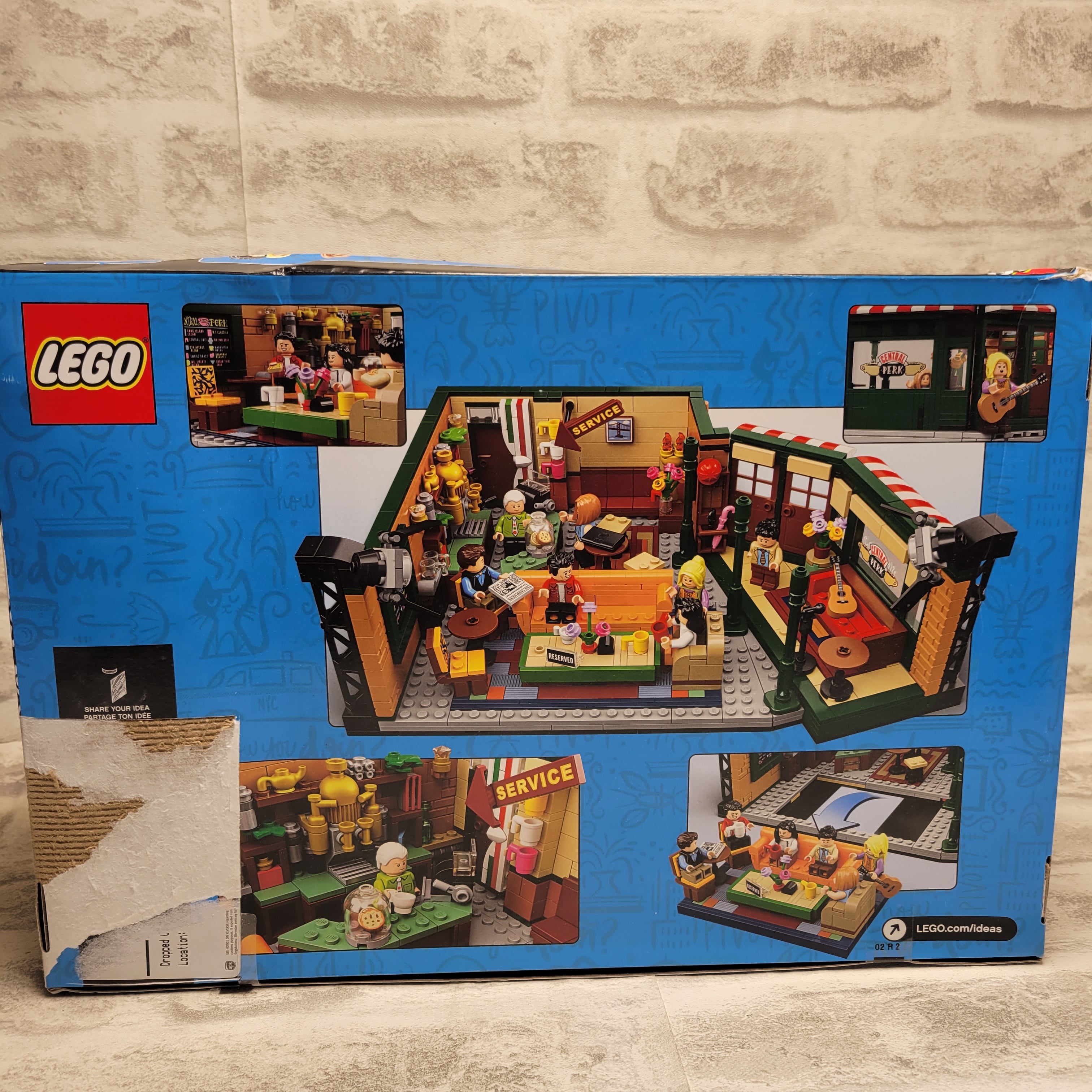 LEGO Ideas 21319 Central Perk Building Kit (1,070 Pieces) (7859694043374)