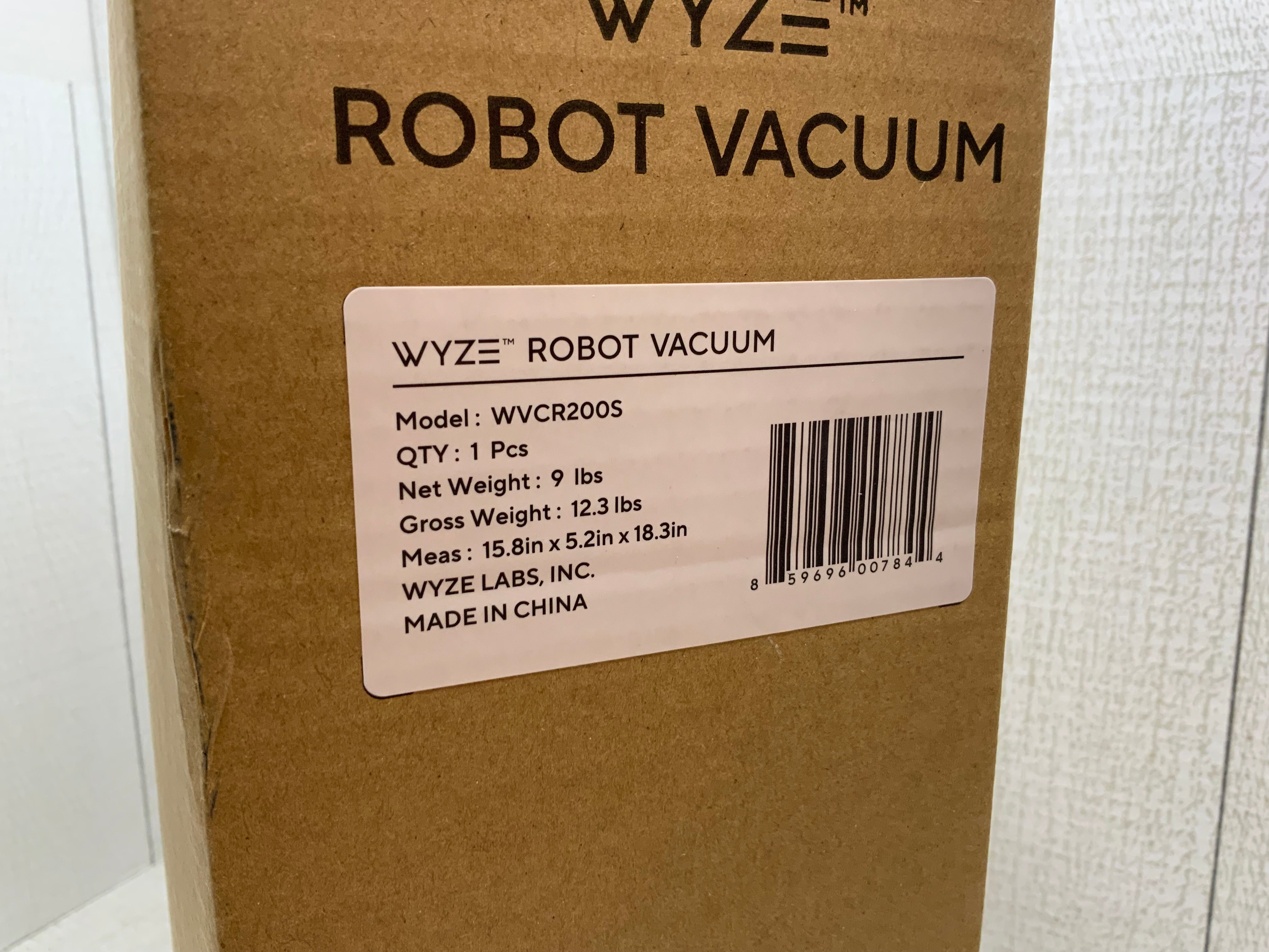 WYZE Robot Vacuum with LIDAR Mapping Technology (8024939954414)