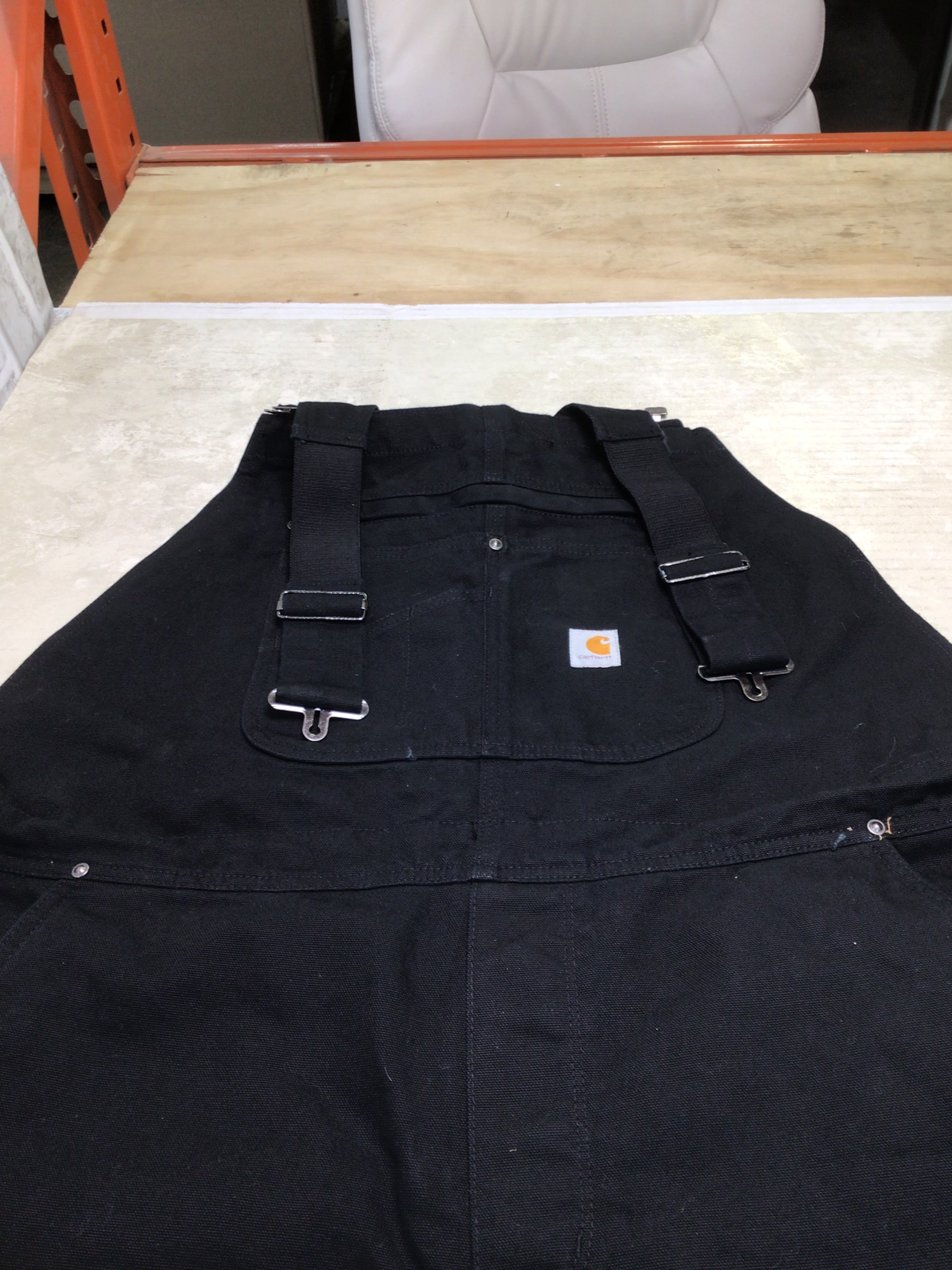 XXL Carhartt womens Relaxed Fit Washed Duck Insulated Bib Overall/NEW WITH TAGS (7965856170222)