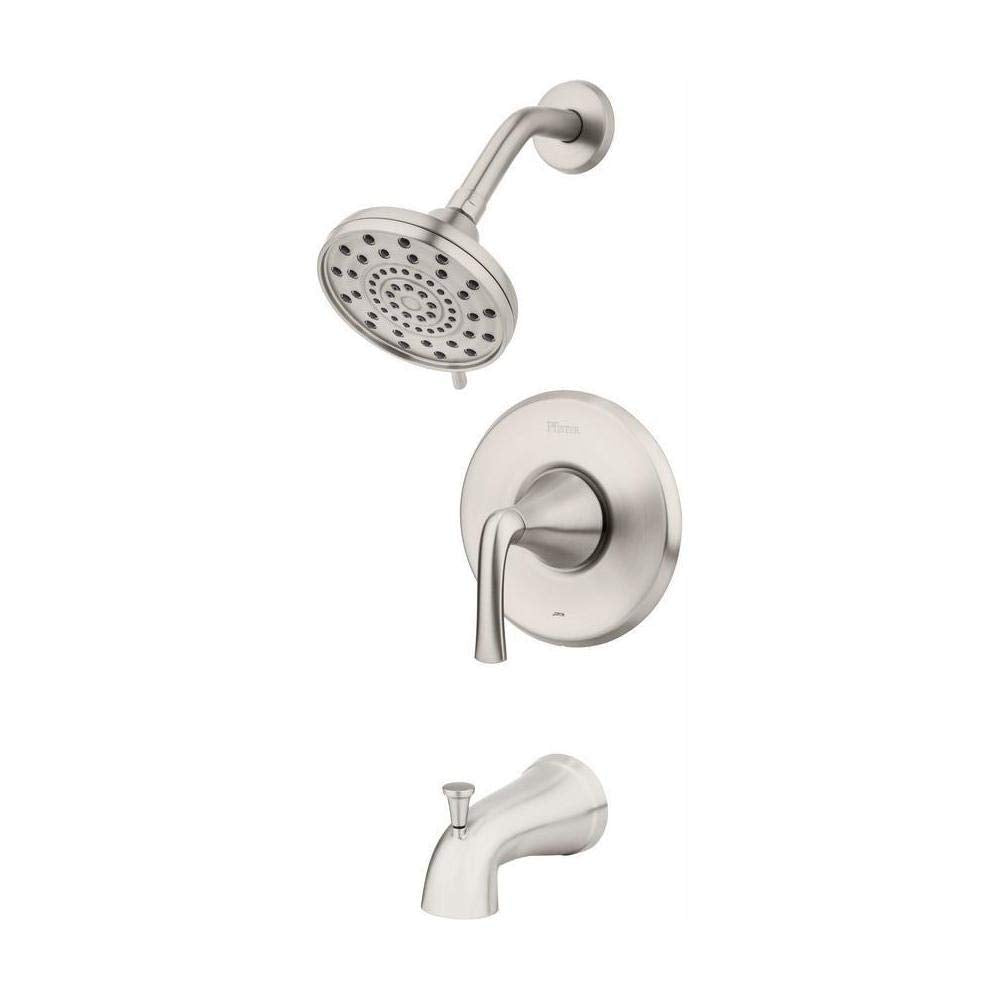 Pfister Ladera Single-Handle 3-Spray Tub and Shower Faucet, Brushed Nickel (7594248896750)