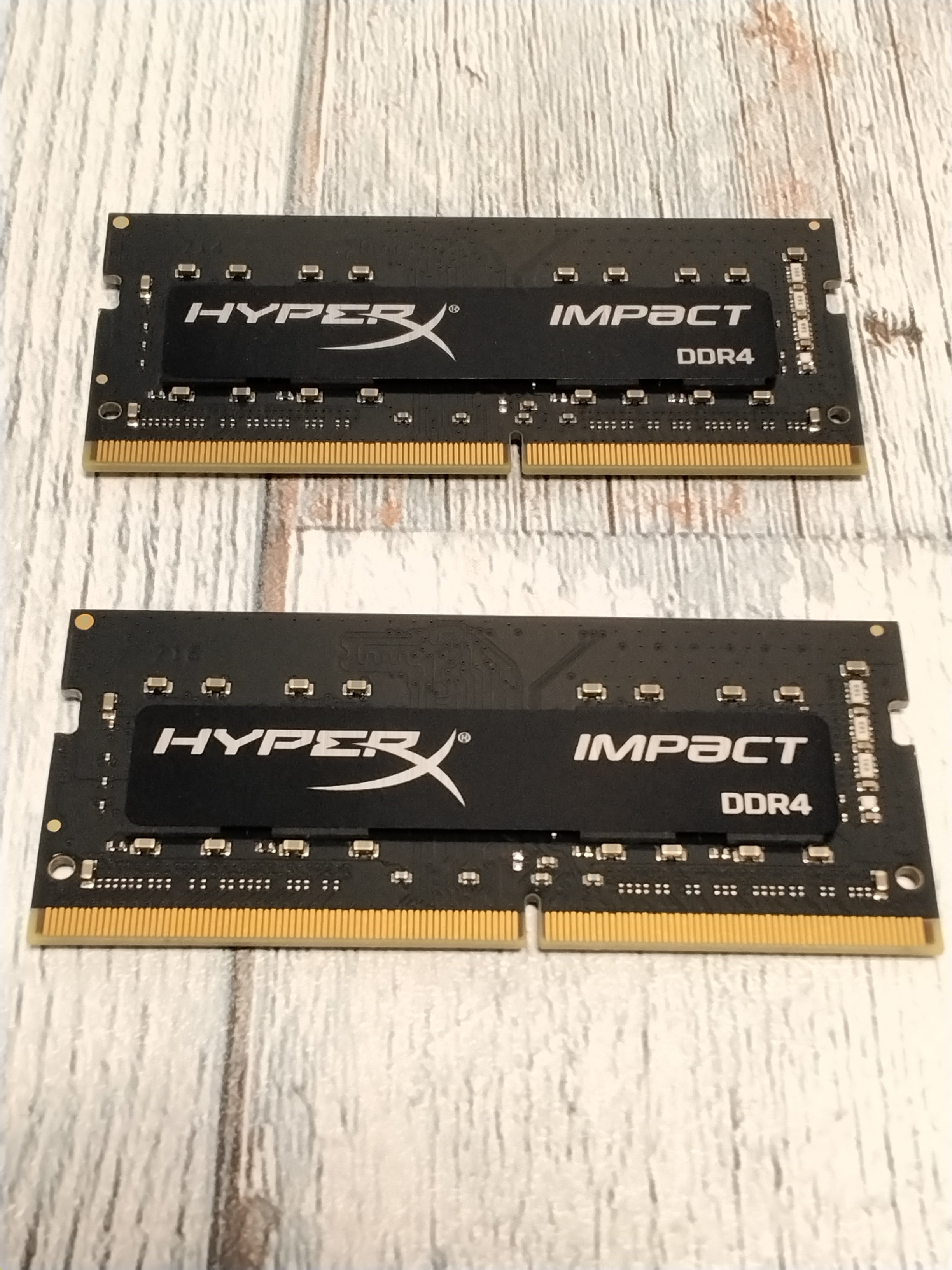 HyperX HX424S14IB2K2/16 Impact Black 16GB Kit of 2 (2x8GB) Internal Memory (7869895770350)