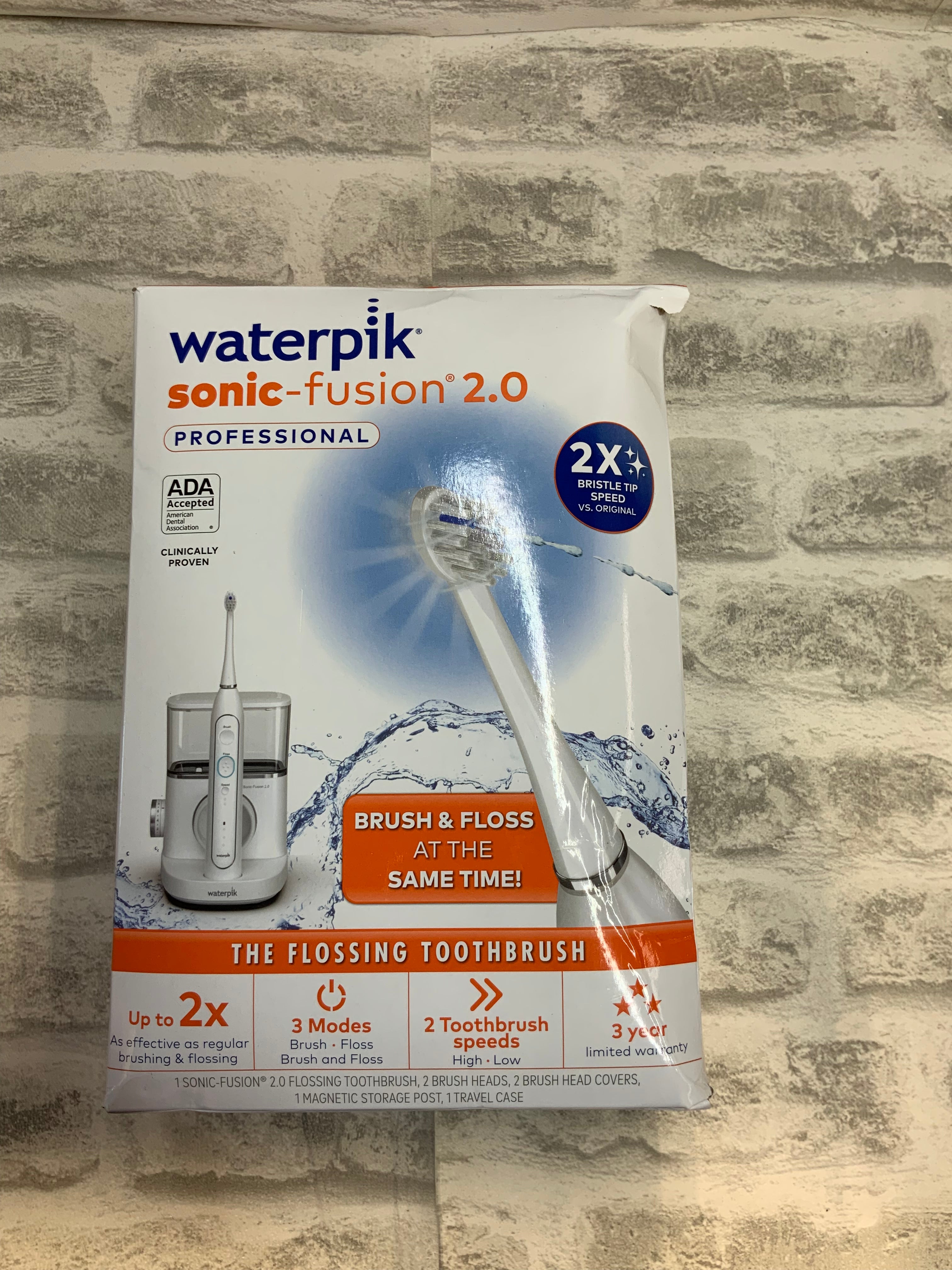 Waterpik Sonic-Fusion 2.0 Professional Flossing Toothbrush (7539686113518)