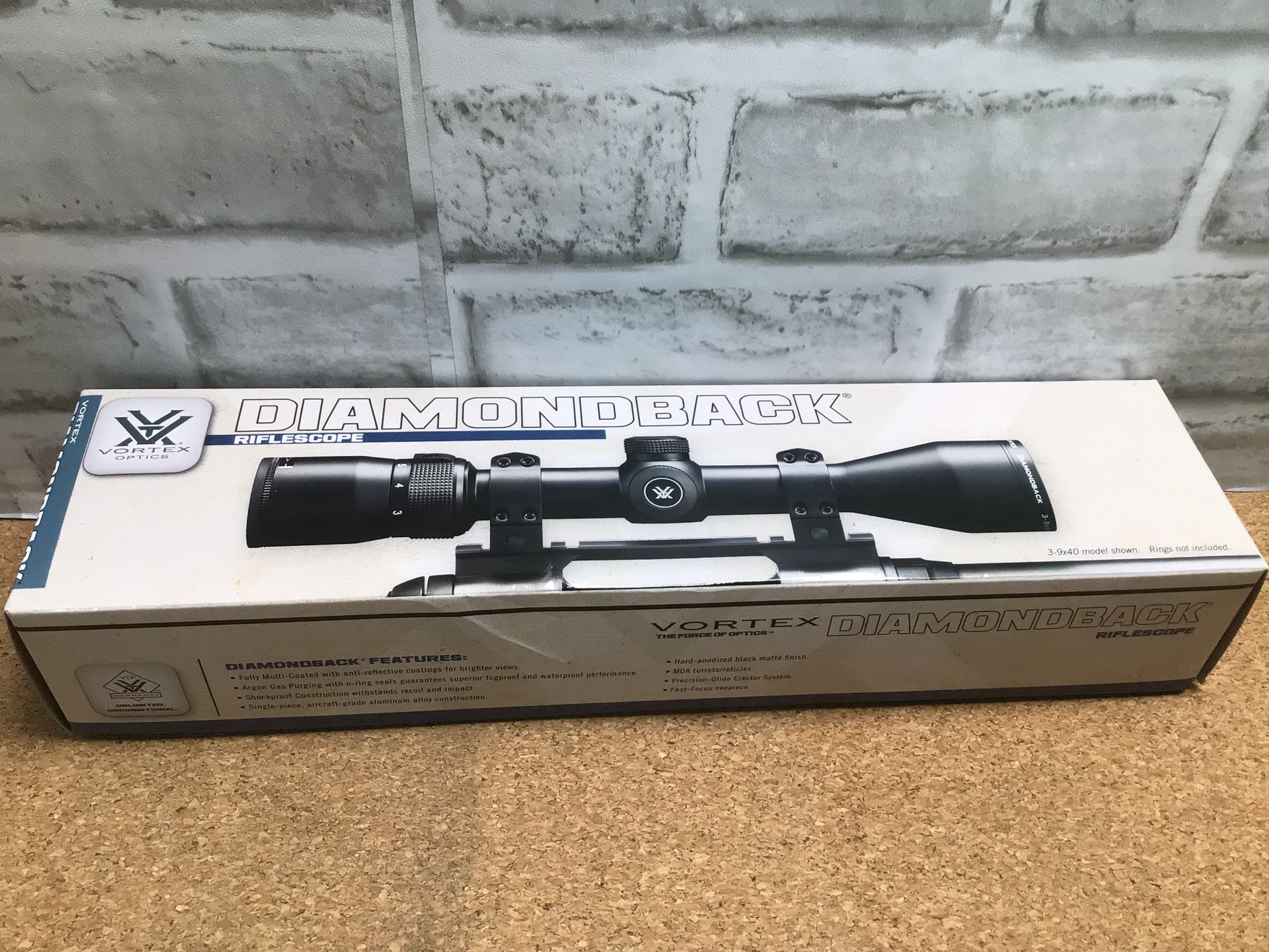 Vortex Optics Diamondback 2-7x35 Rimfire, Second Focal Plane Riflescope, black (7956809842926)