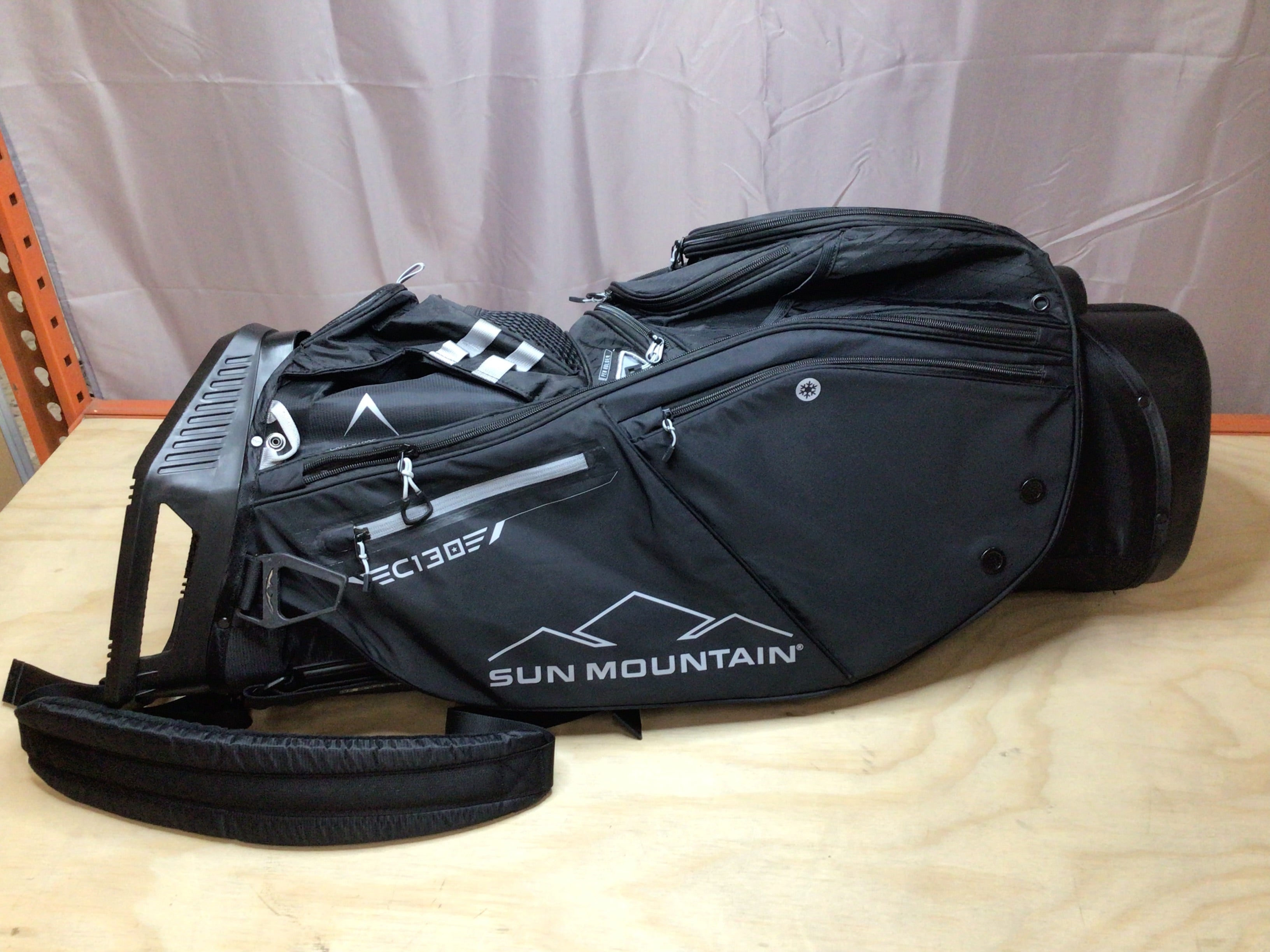Sun Mountain C-130 5-Way Top Cart Golf Bag Mens **READ - SCUFFS** (8109597032686)