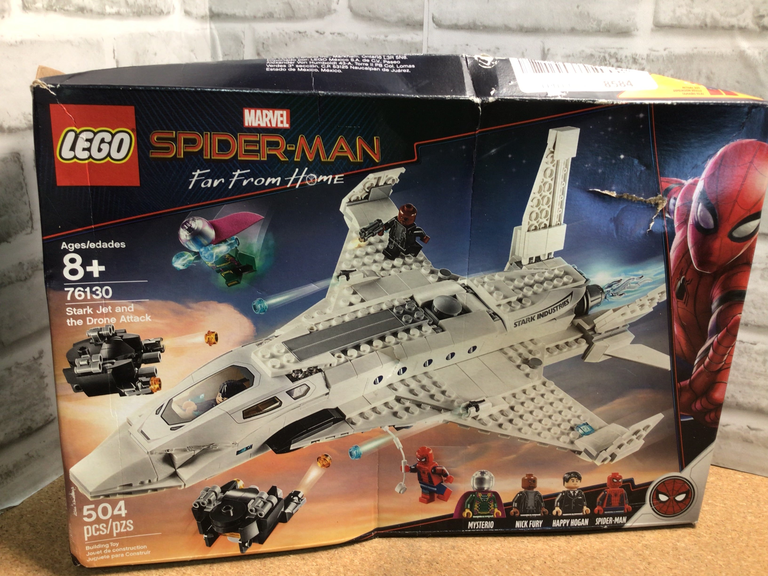 LEGO Marvel Spider Man Far from Home: Stark Jet and The Drone Attack 76130 (7923620217070)