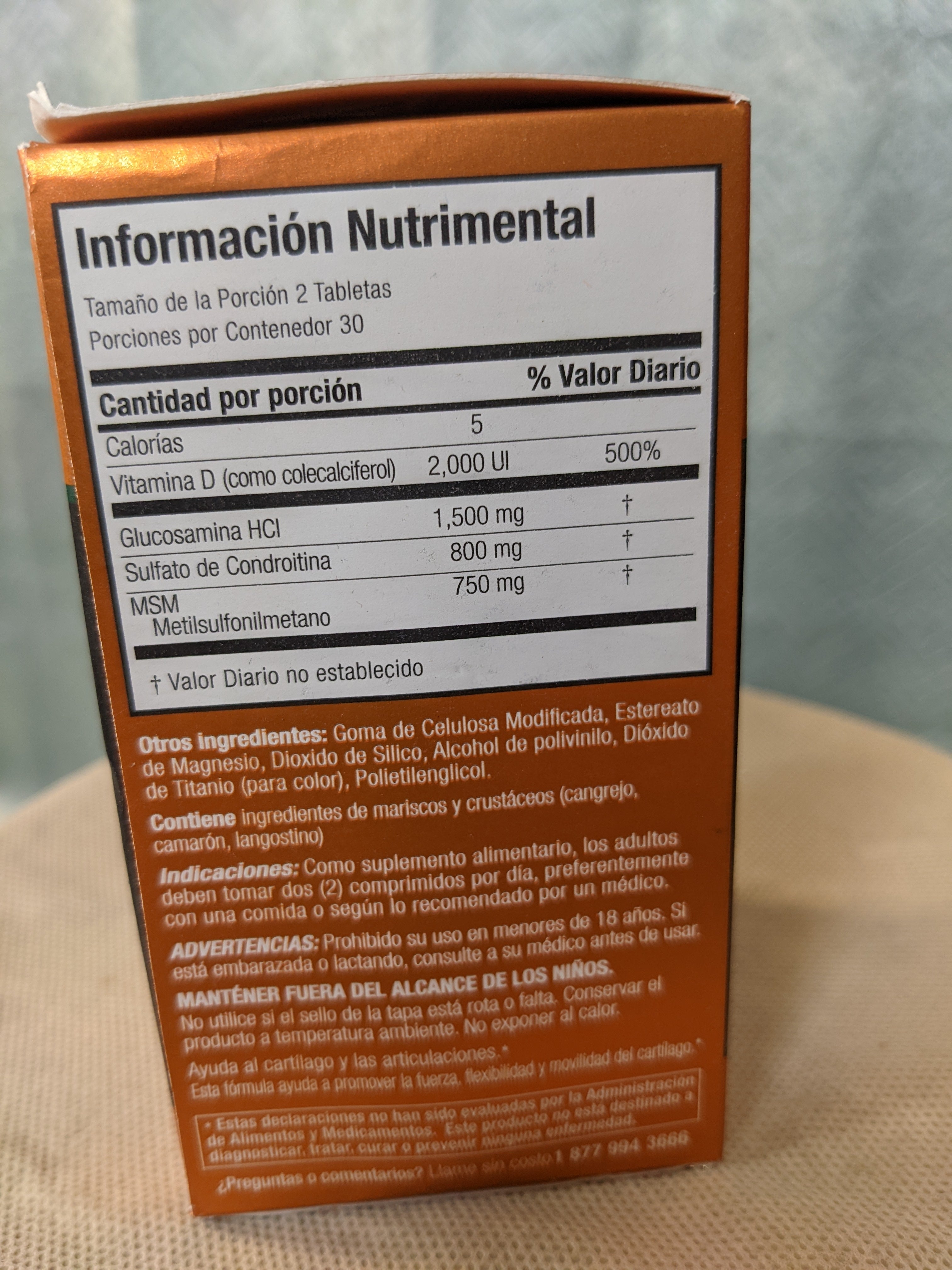 XRAY Triple Action Joint Health Supplement with Vitamin D, White, 60 Count Sealed. Expires 3/2022 (7567455027438)