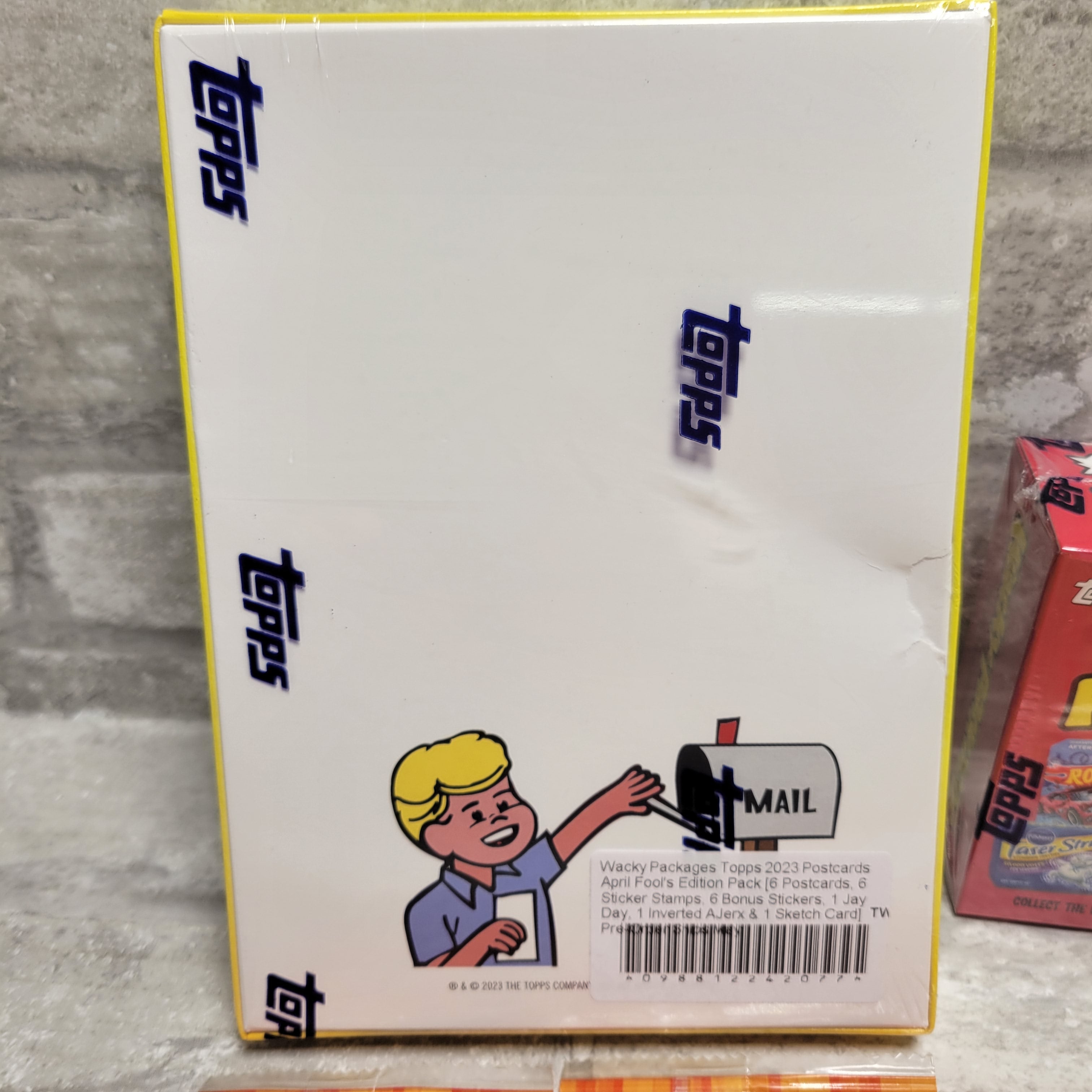2023 Topps Wacky Packages, Stickers, Postcards, Trading Cards Lot (8081919836398)