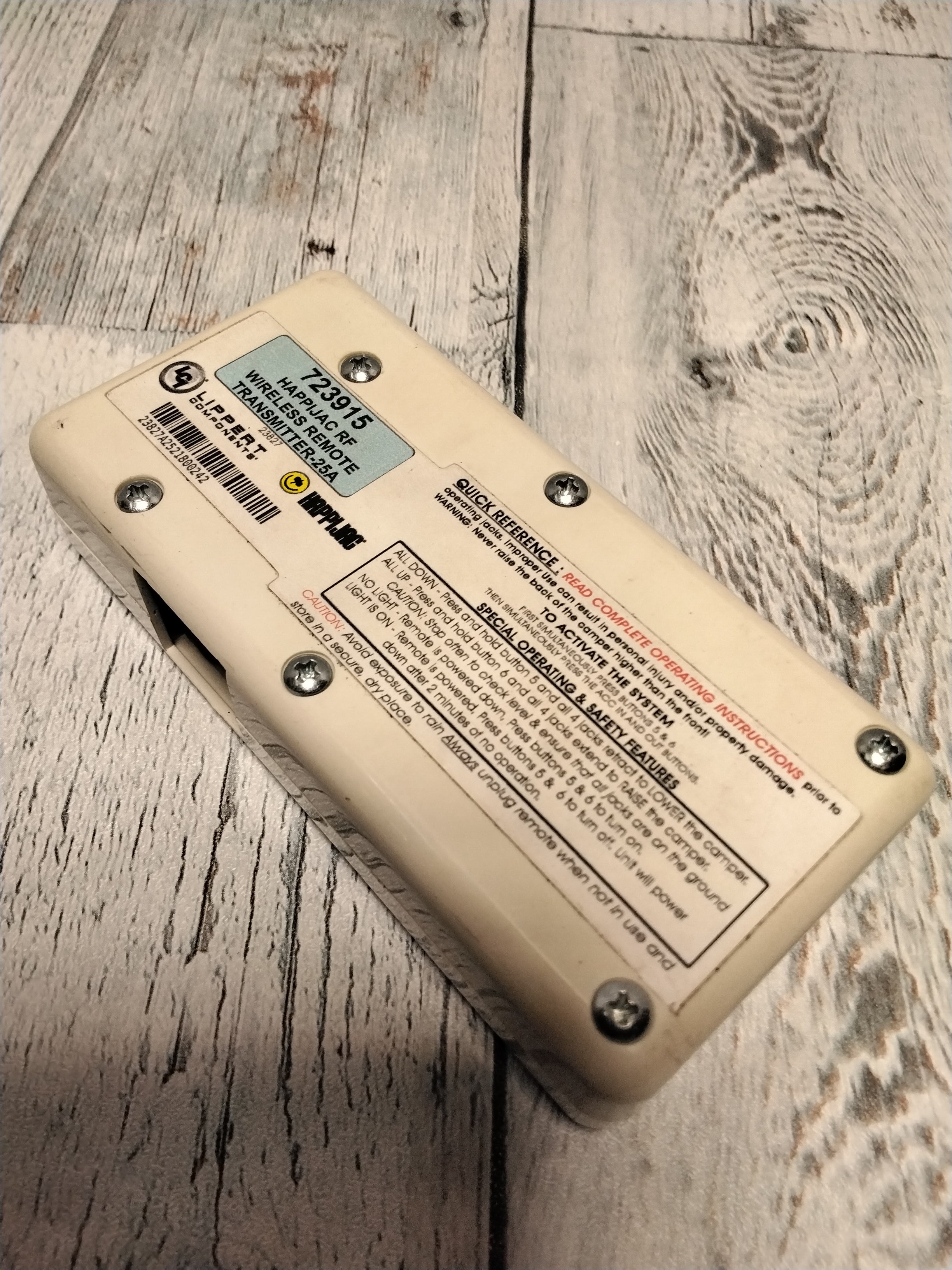 Happijac 723915 Wireless Remote Controller