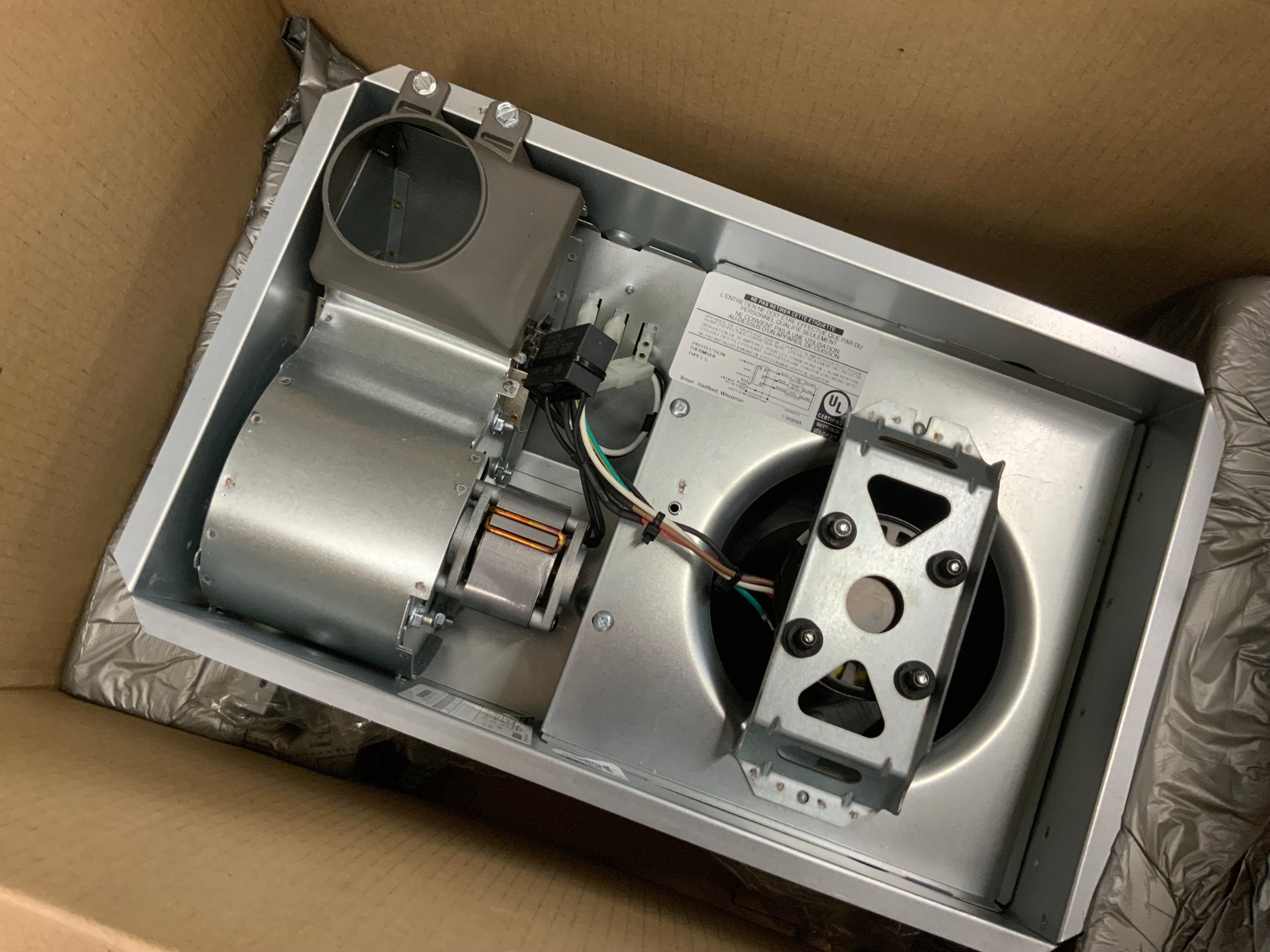 Broan-NuTone BHFLED110 PowerHeat Bathroom Exhaust Fan